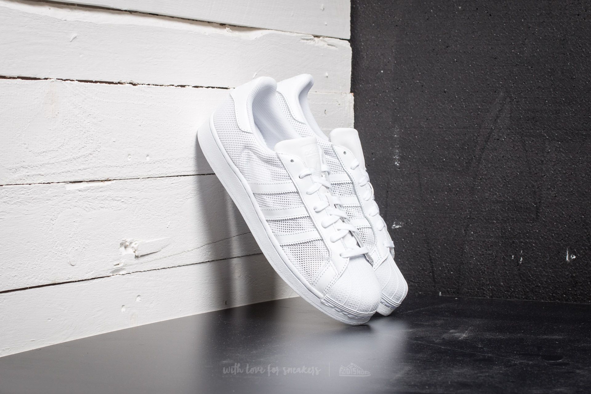 Scarpe uomo adidas Superstar Ftw White/ Ftw White/ Ftw White