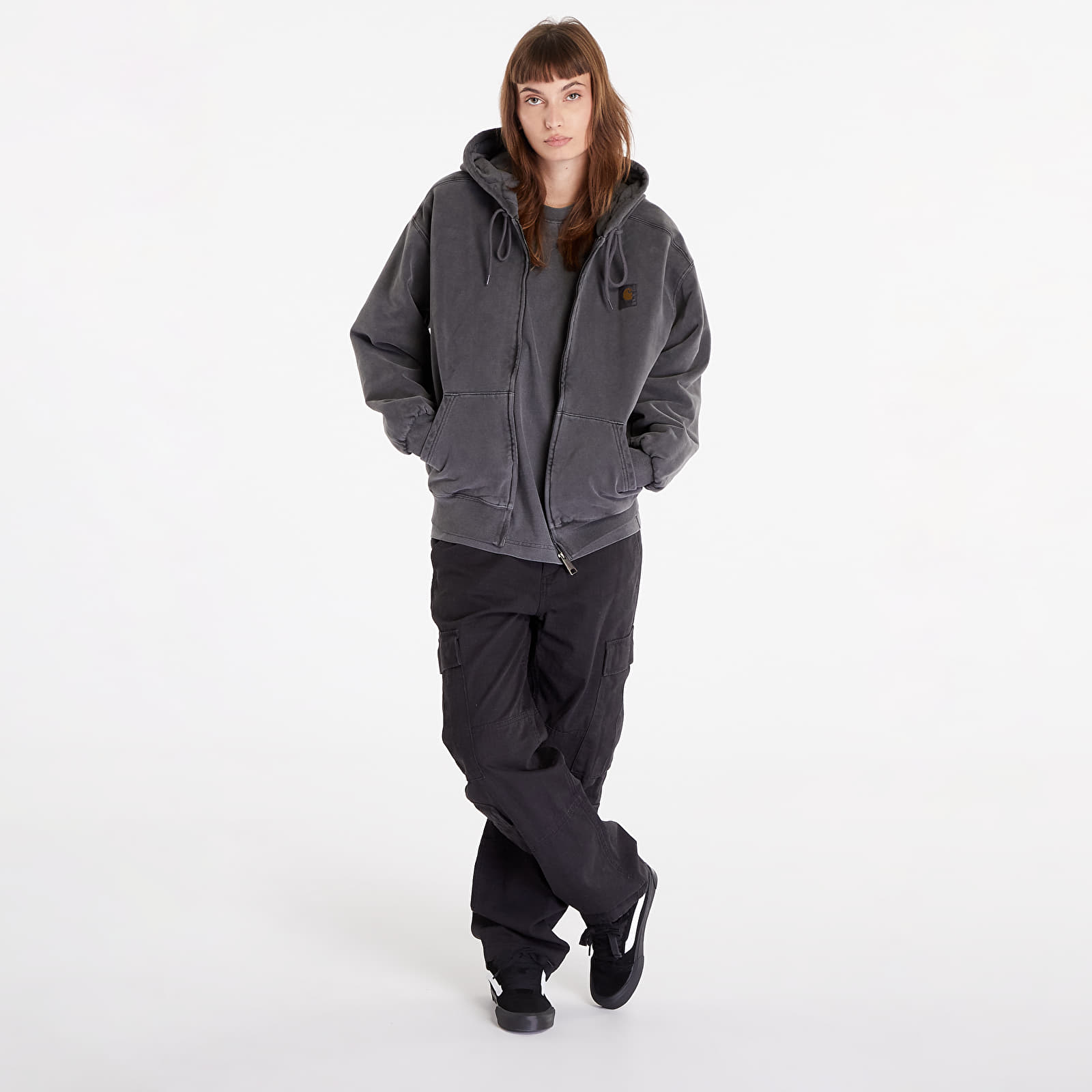Geci Carhartt WIP Hooded Vista Jacket UNISEX Vulcan Garment Dyed