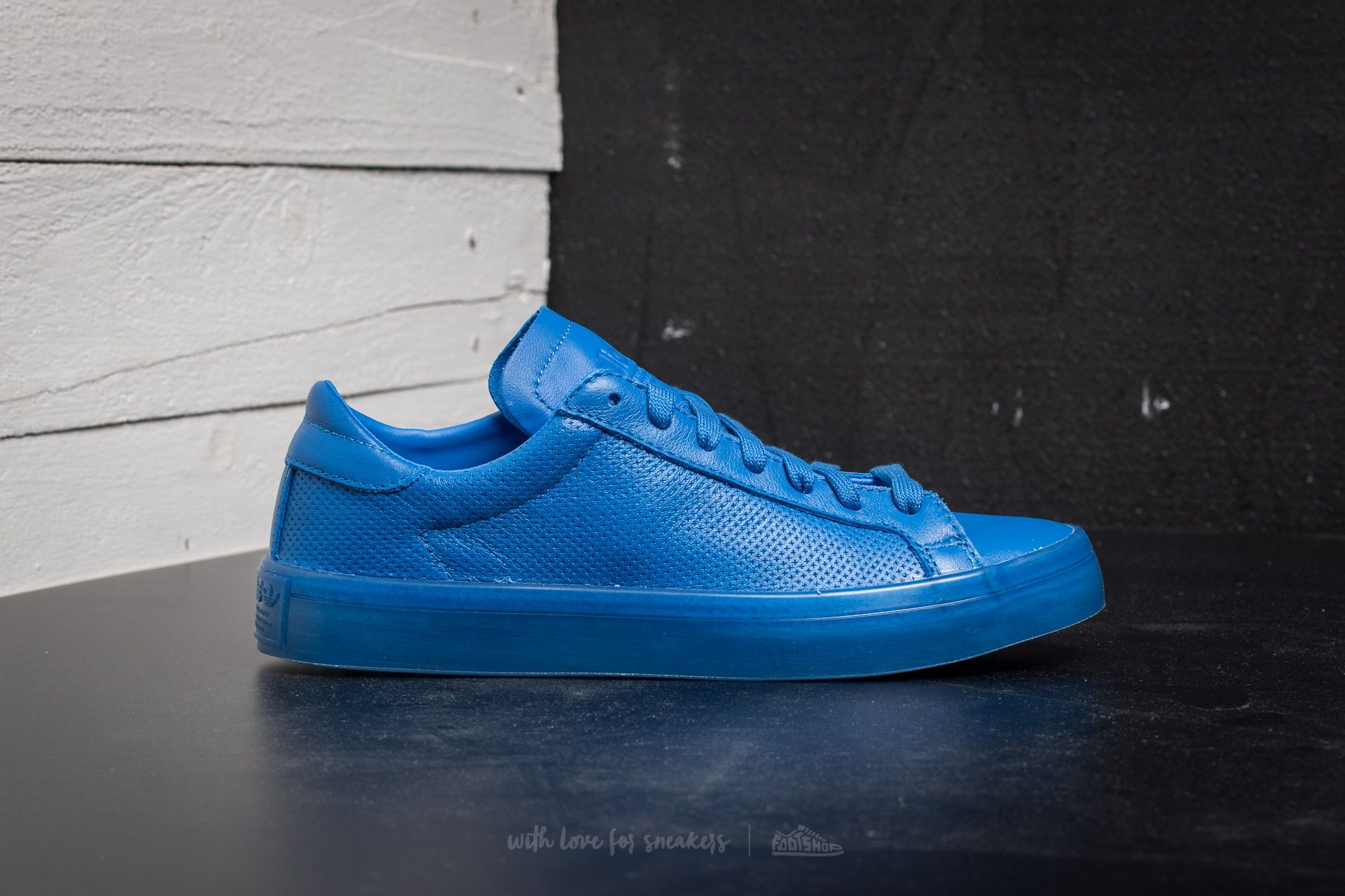 Herren Sneaker und Schuhe adidas Court Vantage Adicolor Blue Blue Blue Footshop