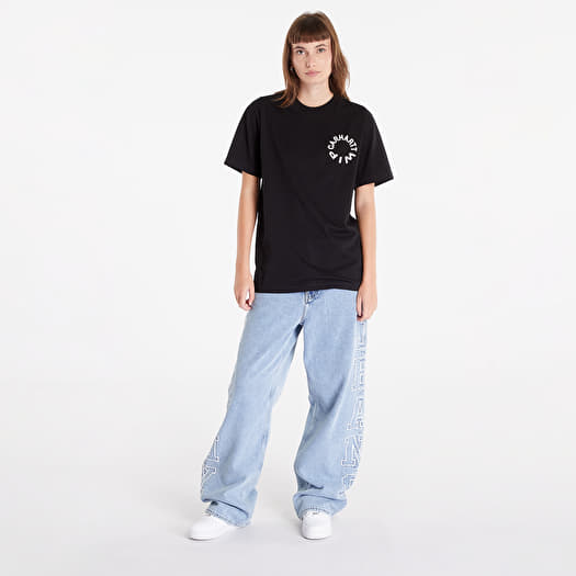 OUAT TEST SHIRTS ブラック SIZE2 Tricouri Carhartt WIP Short-Sleeve Work Varsity T-Shirt Black/ Wax