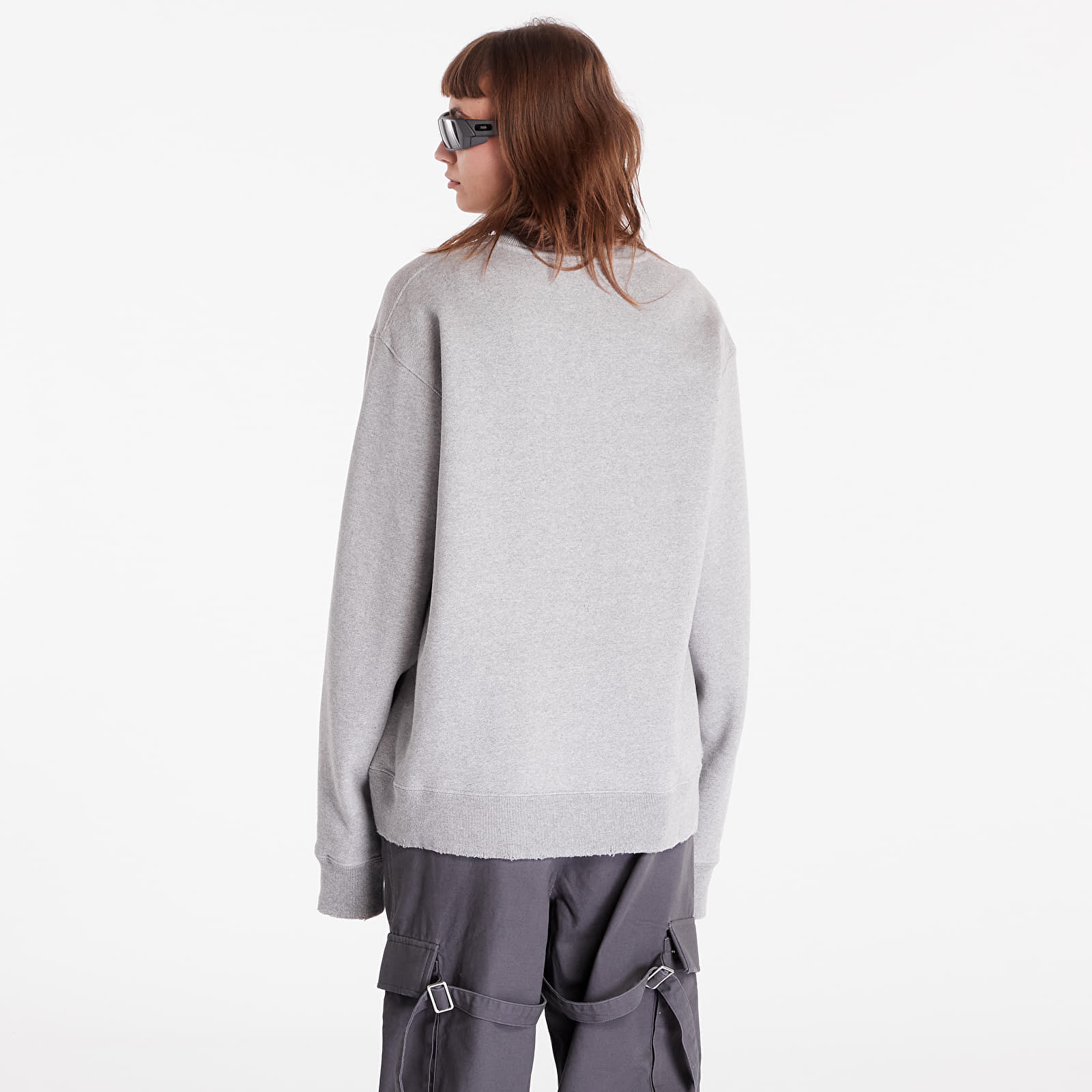 Hettegensere og sweatshirts Ambush Academy Crewneck Sweatshirt UNISEX Light Grey Navy