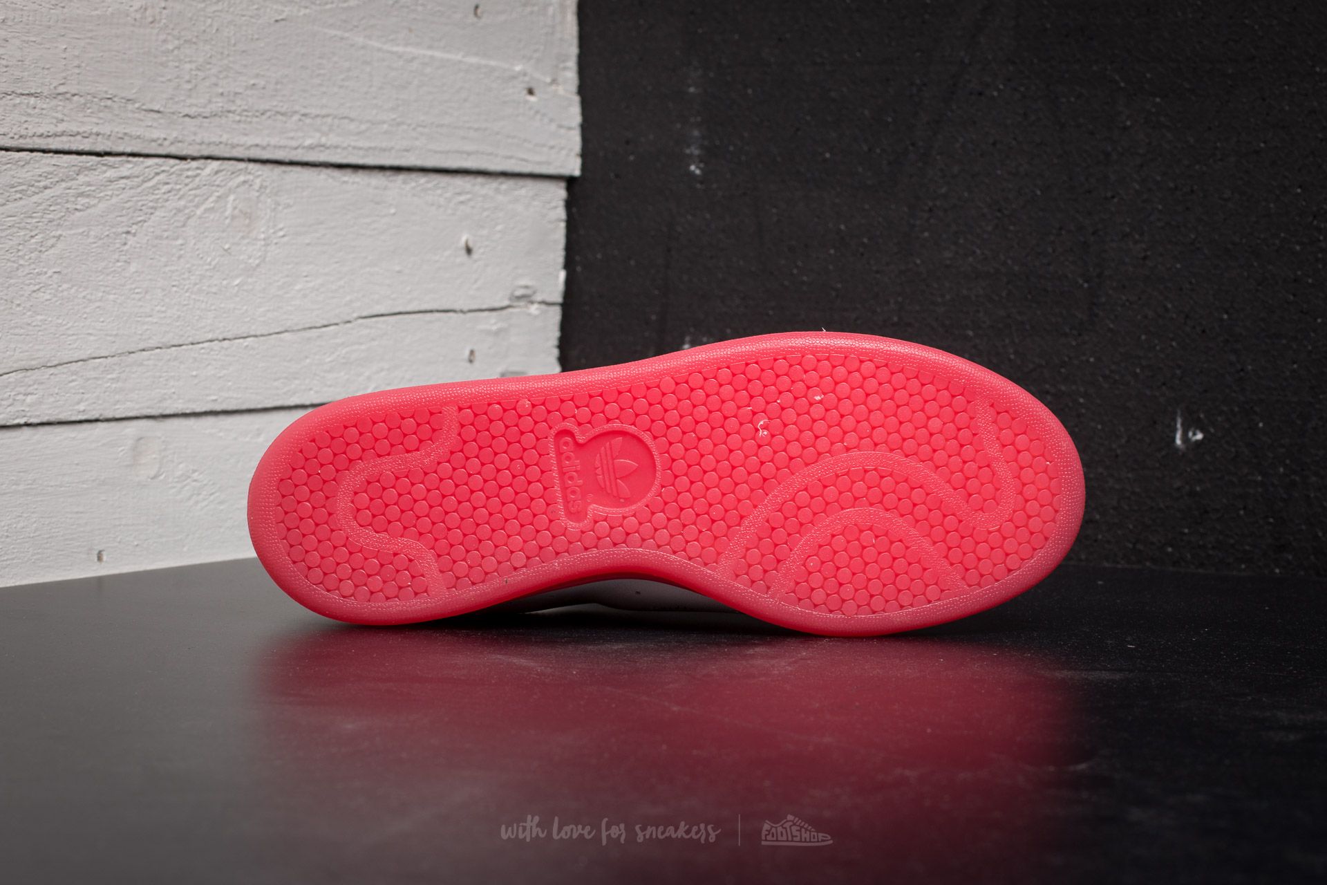 Sko til mænd adidas Pharrell Williams Stan Smith Billionaire Boys Palm FtwWhite/ Red/ Red