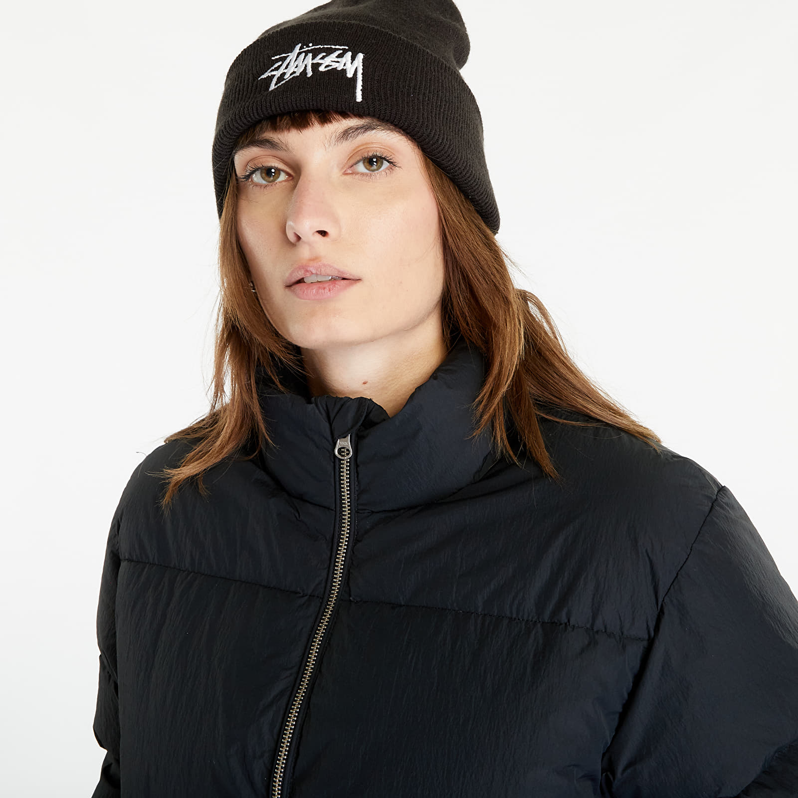 Bundy Stüssy Down Puffer Nylon UNISEX Black