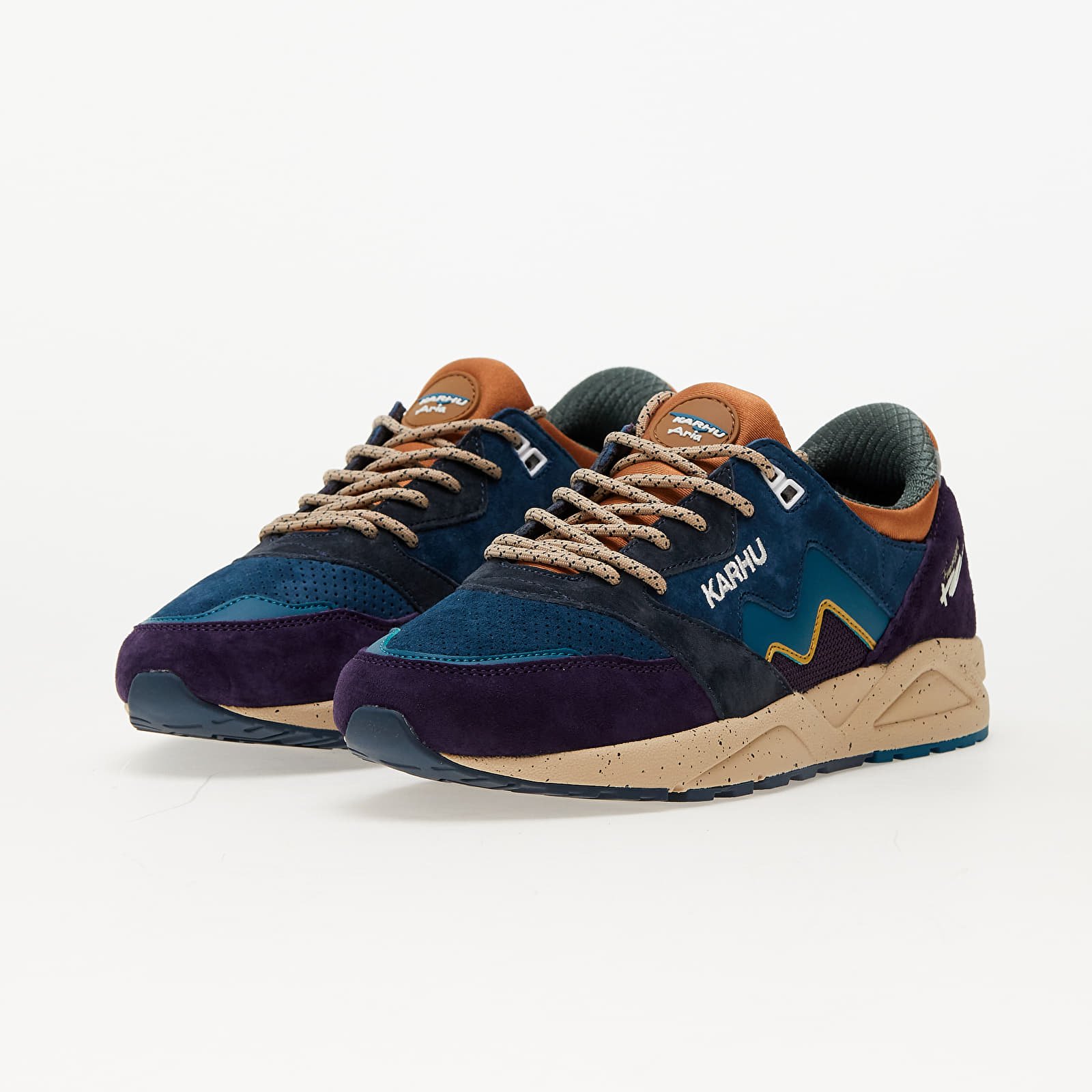 Herren Sneaker und Schuhe Karhu Aria 95 Sweet Grape/ Deep Lagoon