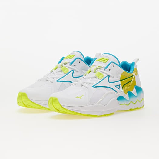 Men's shoes Mizuno Wave Rider White/ White/ Syellow Footshop