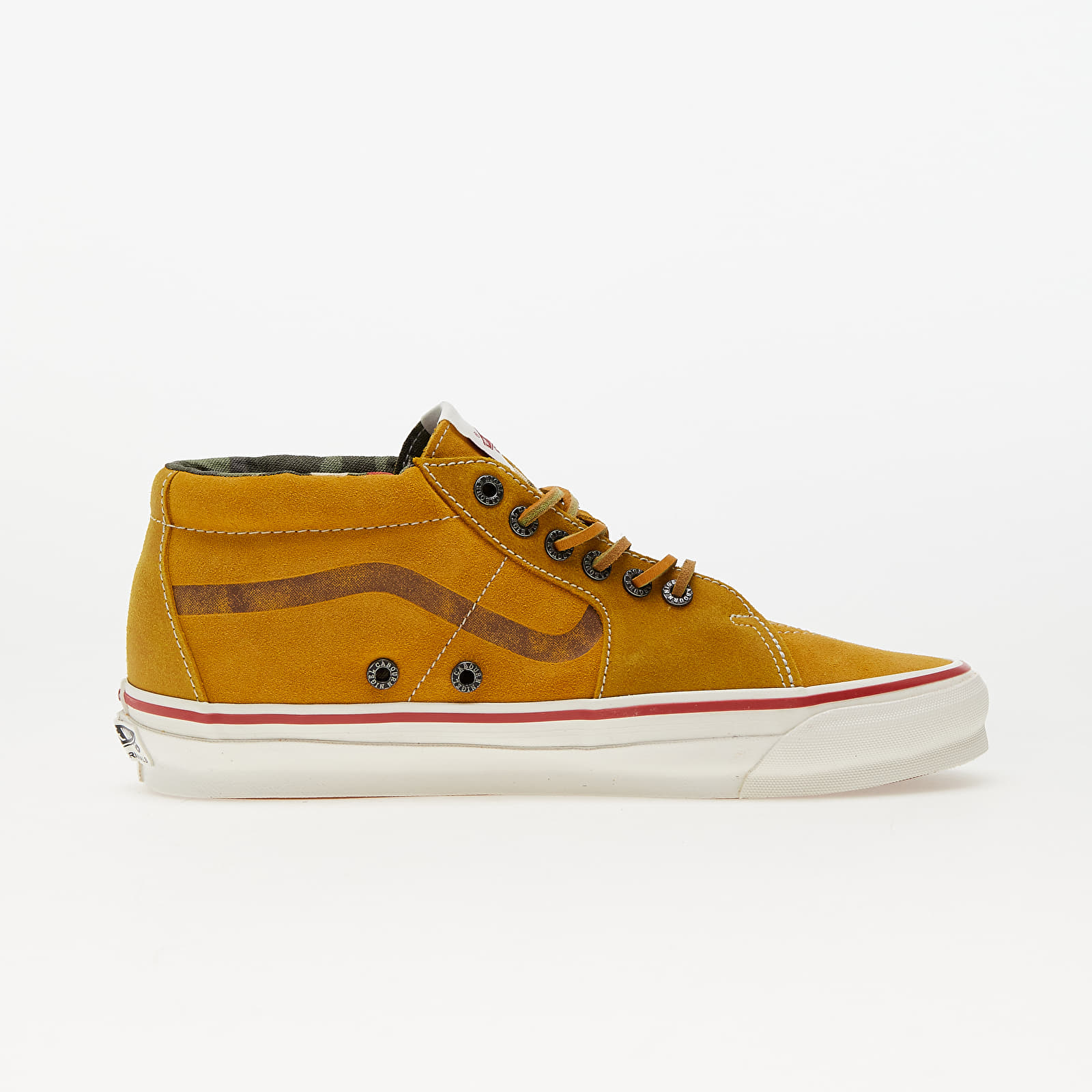 Yellow mid top vans hotsell