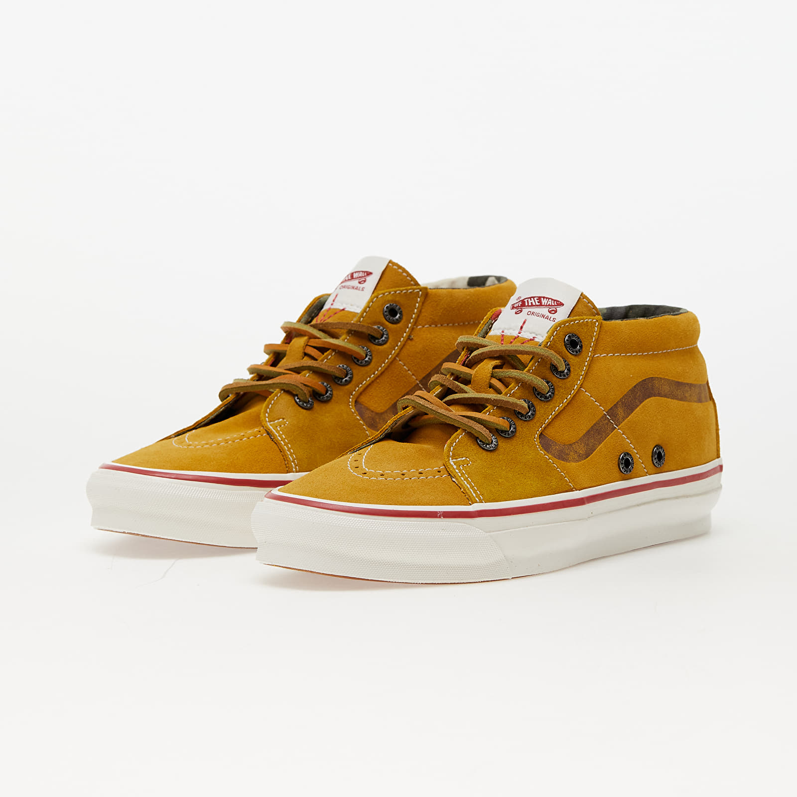 Încălțăminte și sneakerși pentru bărbați Vans Vault x Nigel Cabourn Sk8-Mid LX Vintage Suede