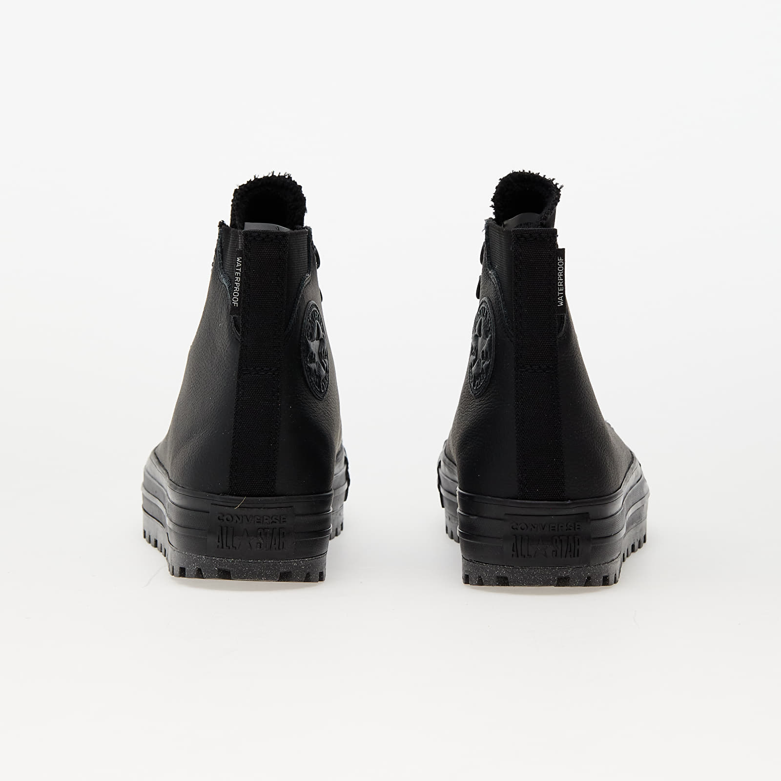 Converse black all star waterproof boot hi trainers store