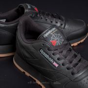 Reebok classic leather black gum shop