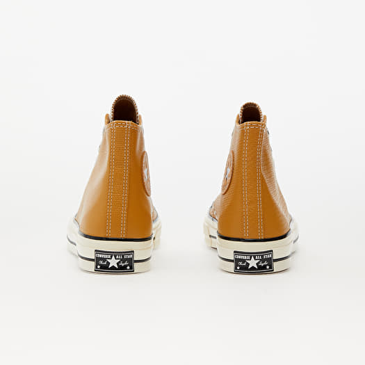 Leather tan converse new arrivals