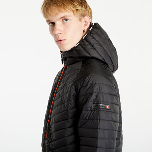 Ellesse puffer jacket black hotsell