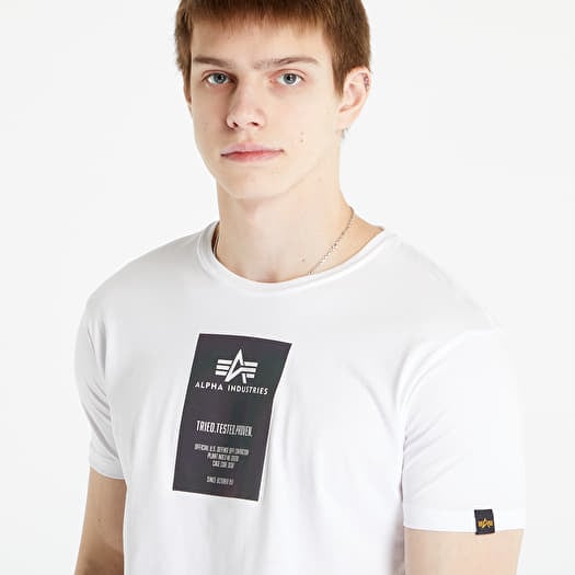 T shirt Alpha Industries Rainbow Reflective Label T shirt