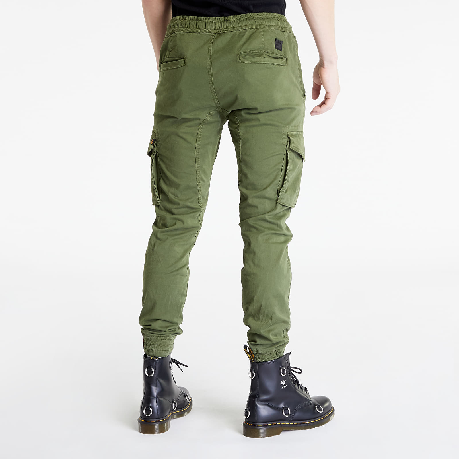 Nadrágok Alpha Industries Cotton Twill Jogger Dark Olive