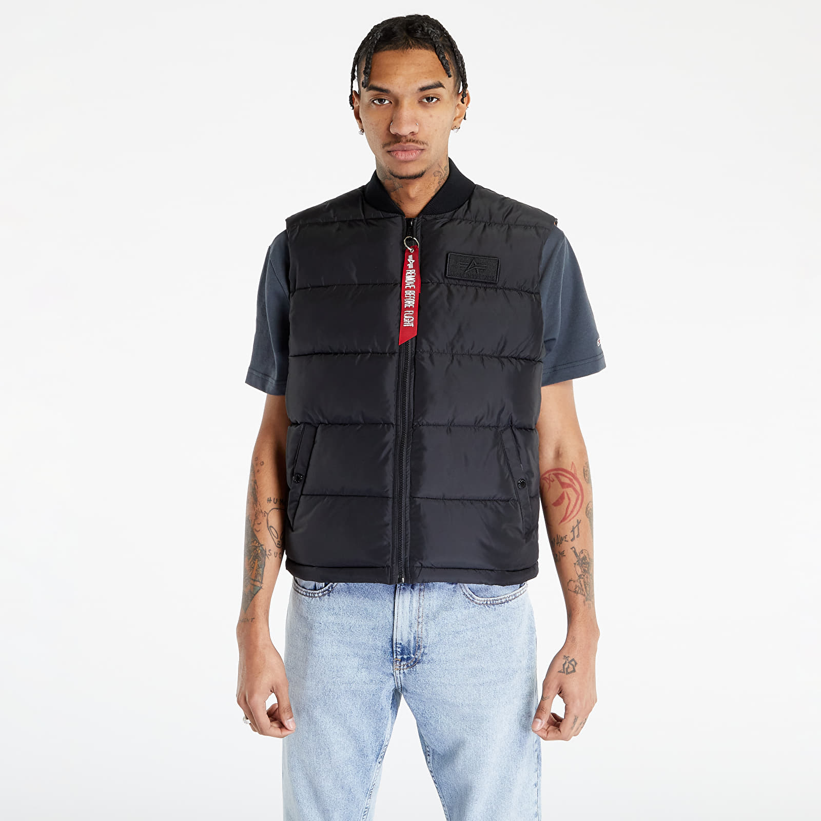 Chaleco Alpha Industries Puffer Vest LW Black XL
