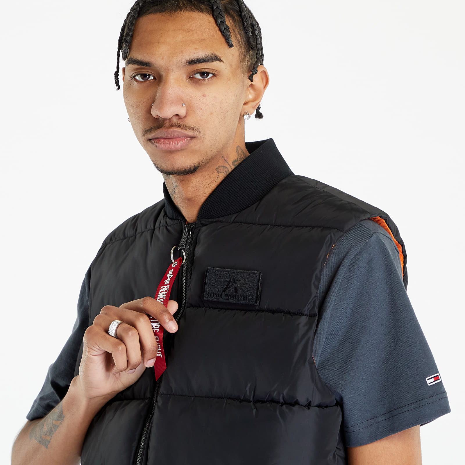 Vests Alpha Industries Puffer Vest LW Black