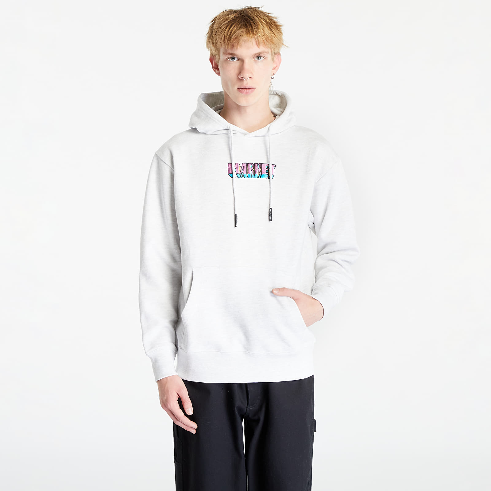 Hoodies and sweatshirts  Market Smile Into The Unknown Hoodie Grey