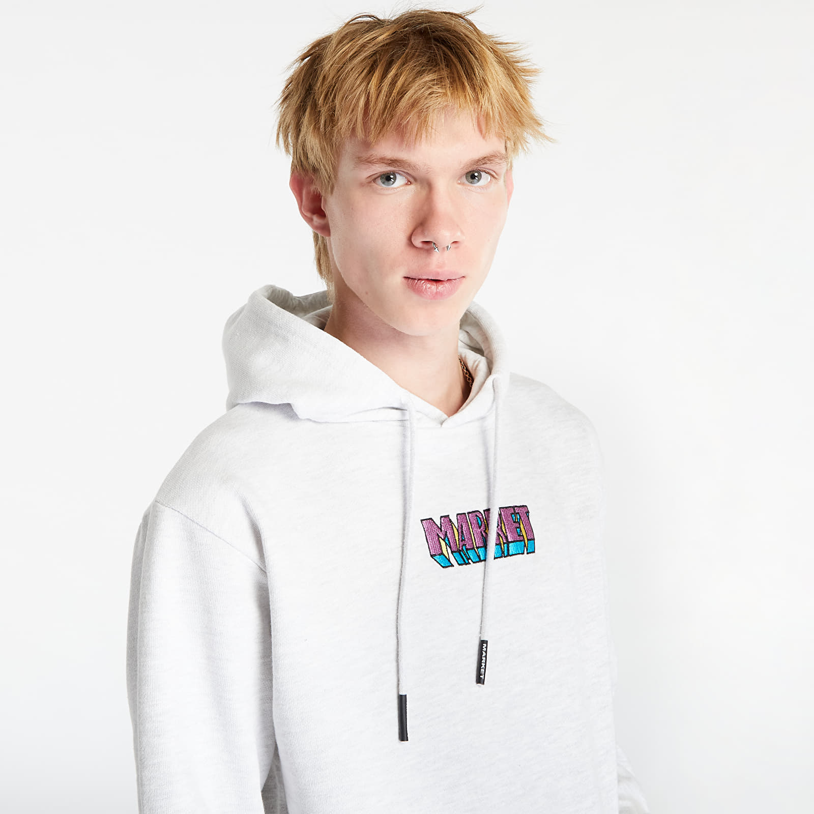 Hoodies and sweatshirts  Market Smile Into The Unknown Hoodie Grey