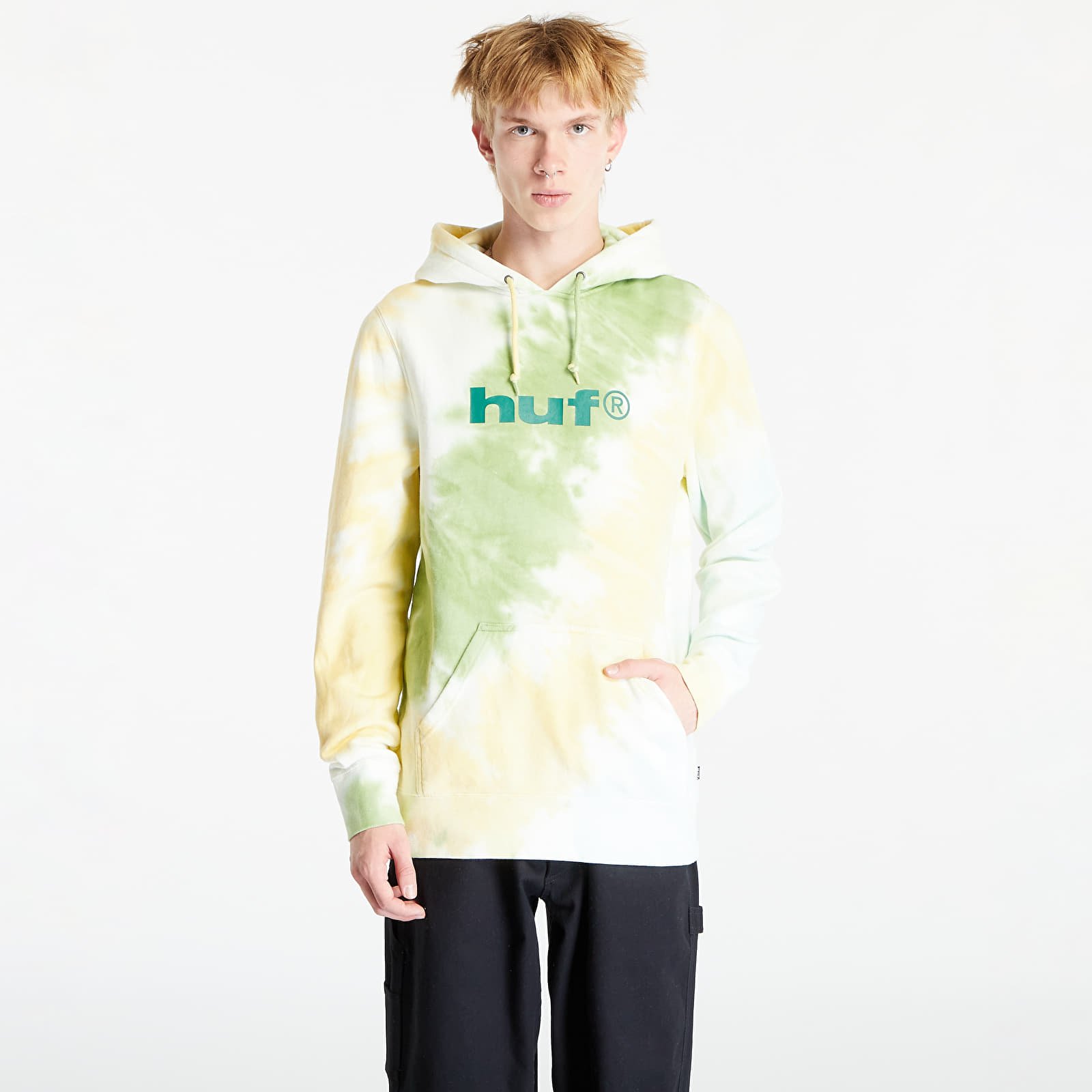 Blue cheap huf hoodie