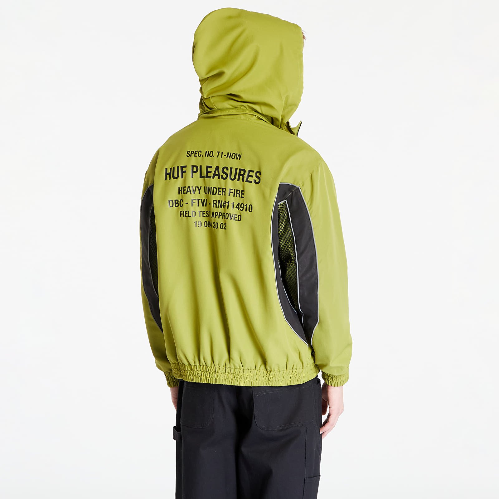 Huf yellow on sale jacket