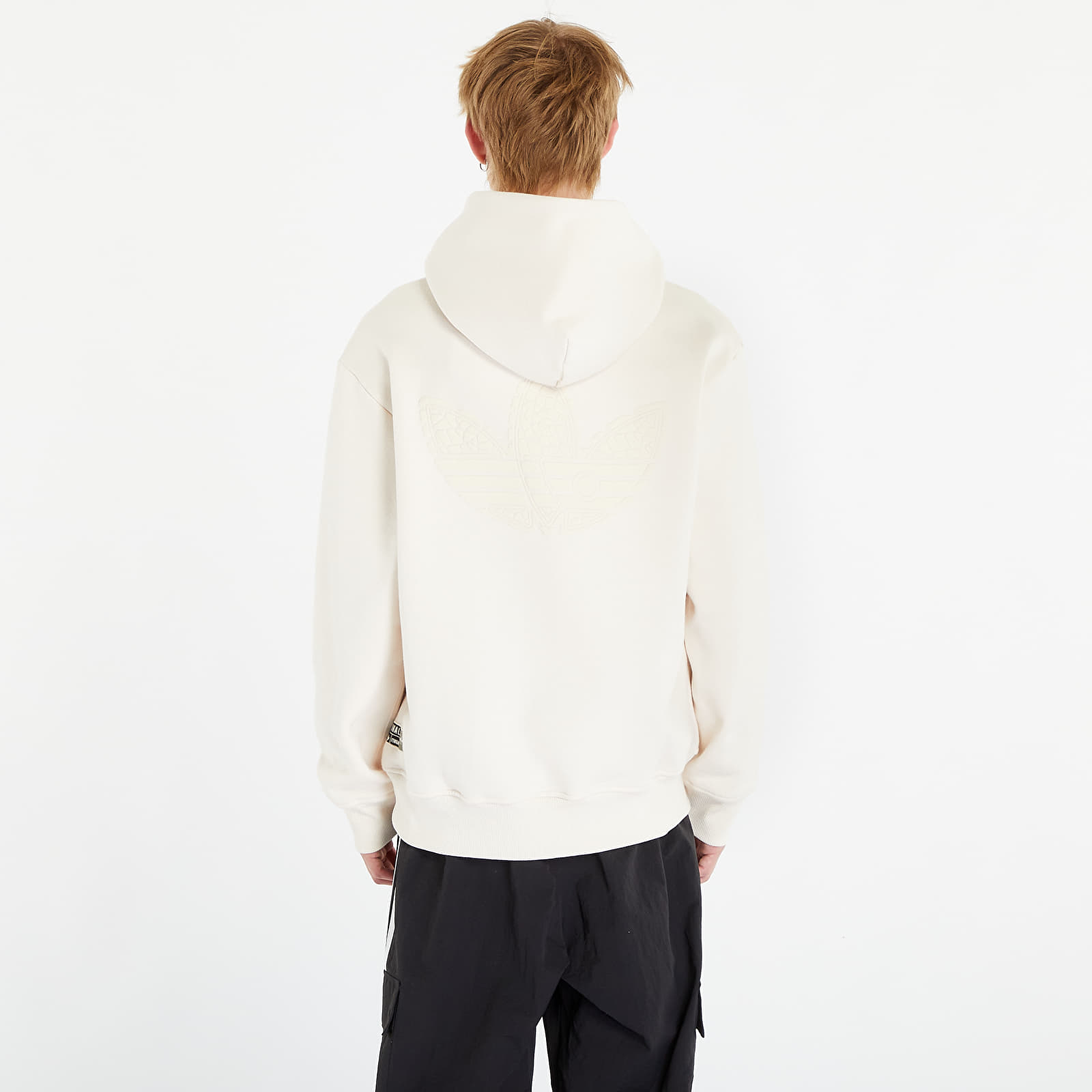 Bluzy adidas Premium Hoodie Wonder White