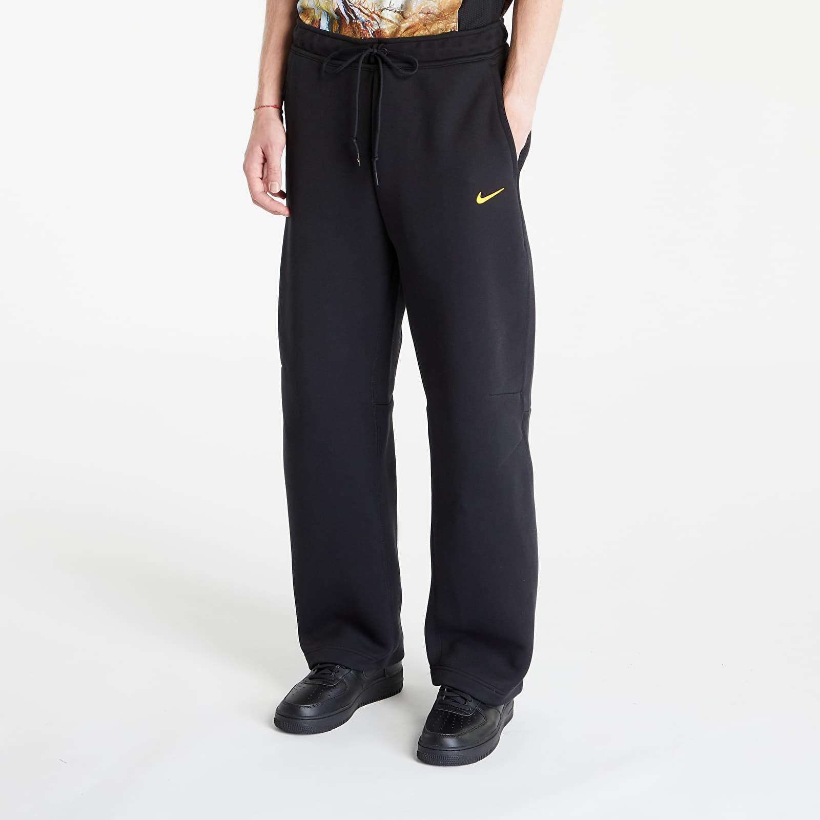 Jogger Pants Nike x NOCTA Tech Fleece Men s Open Hem Sweatpants Black University Gold Footshop