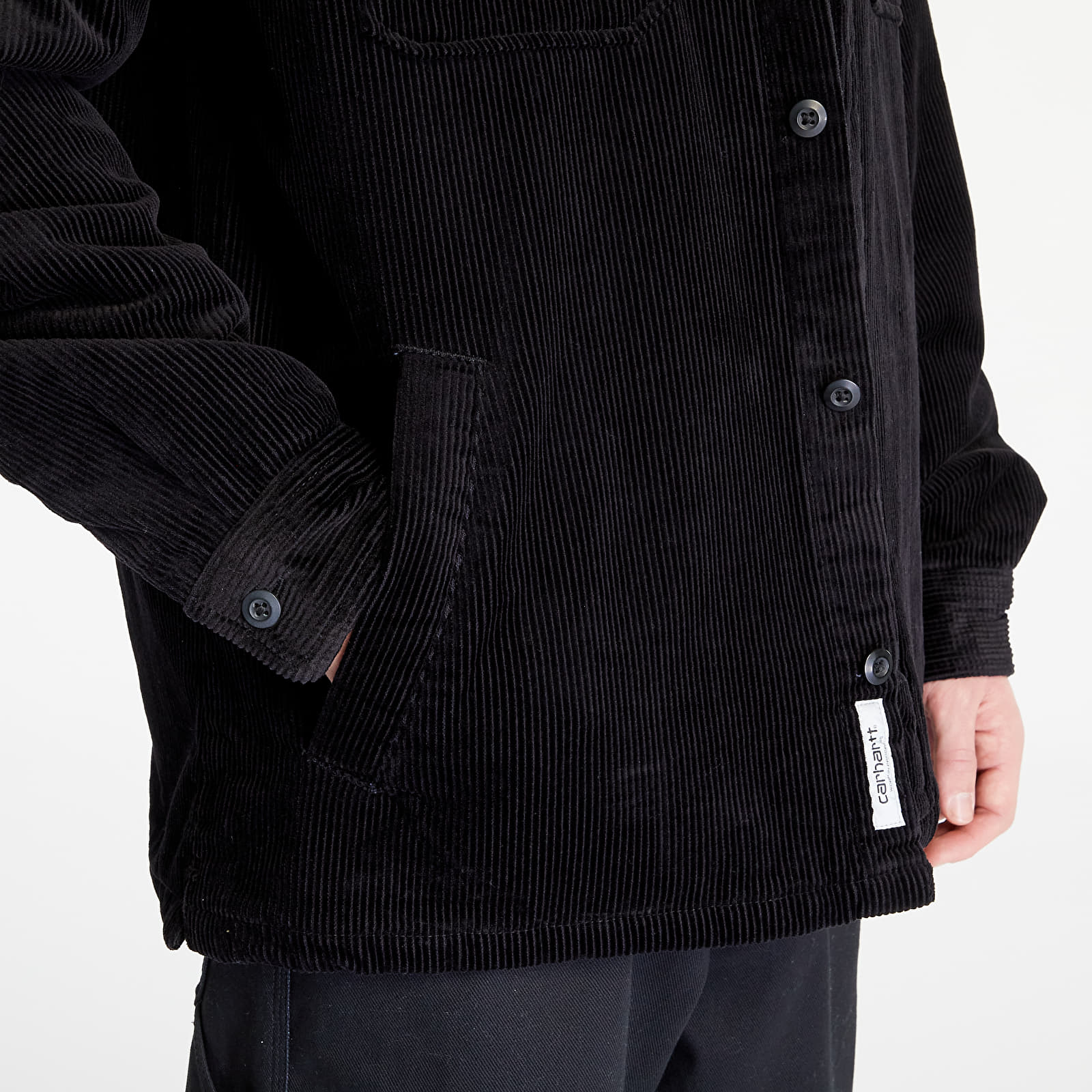 Bundy Carhartt WIP Whitsome Shirt Jacket Black