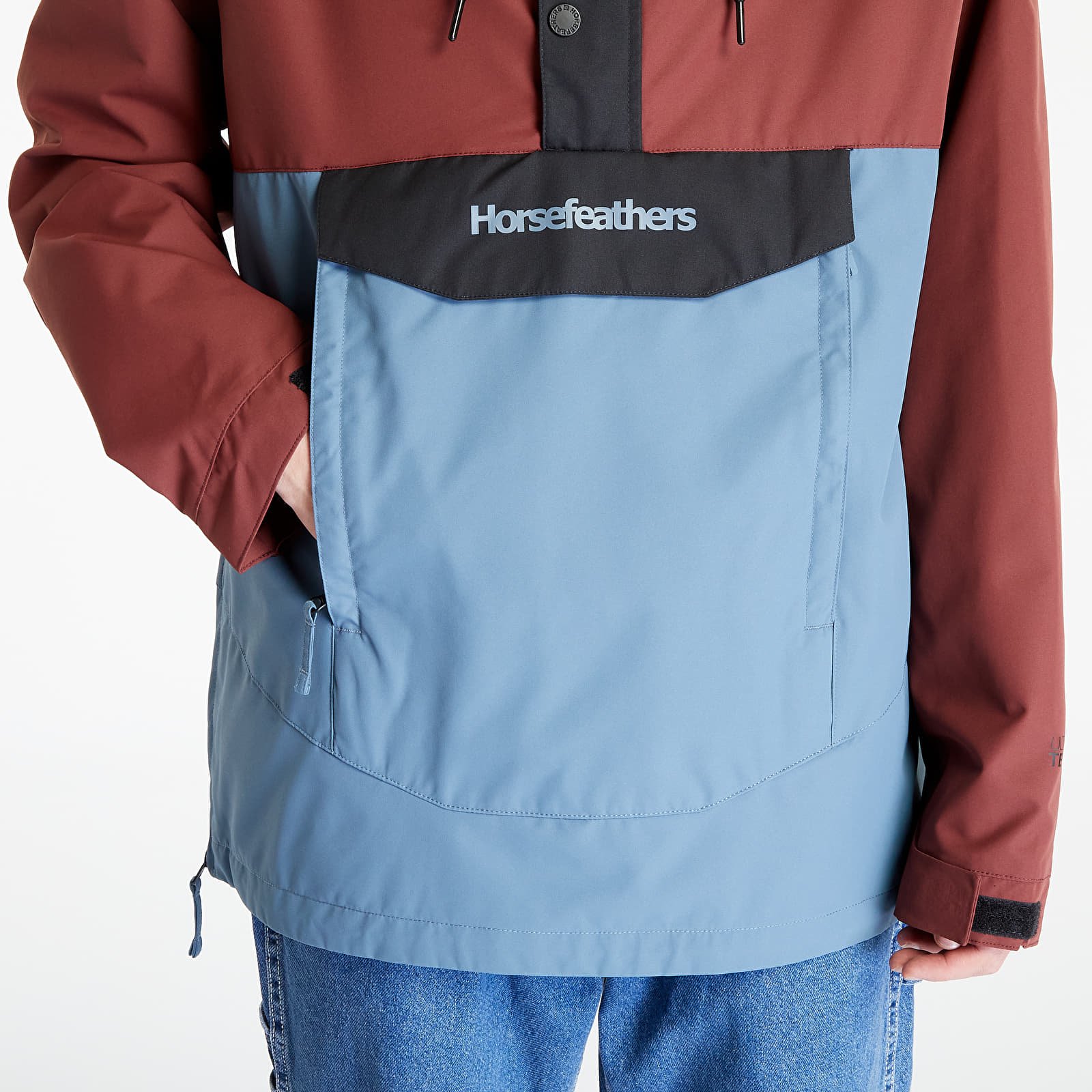 Jackets Horsefeathers Spencer Jacket Burgundy/ Blue Mirage
