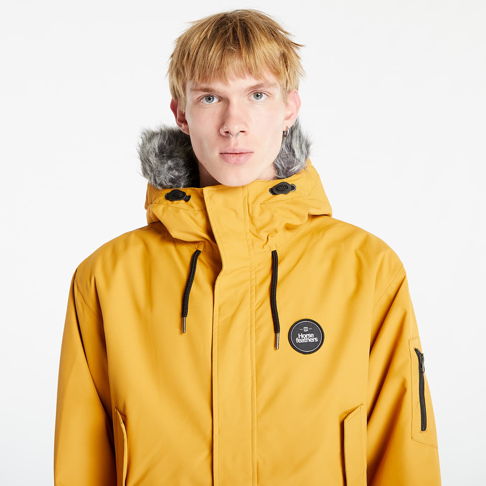 Jacken Horsefeathers Griffen Jacket Spruce Yellow