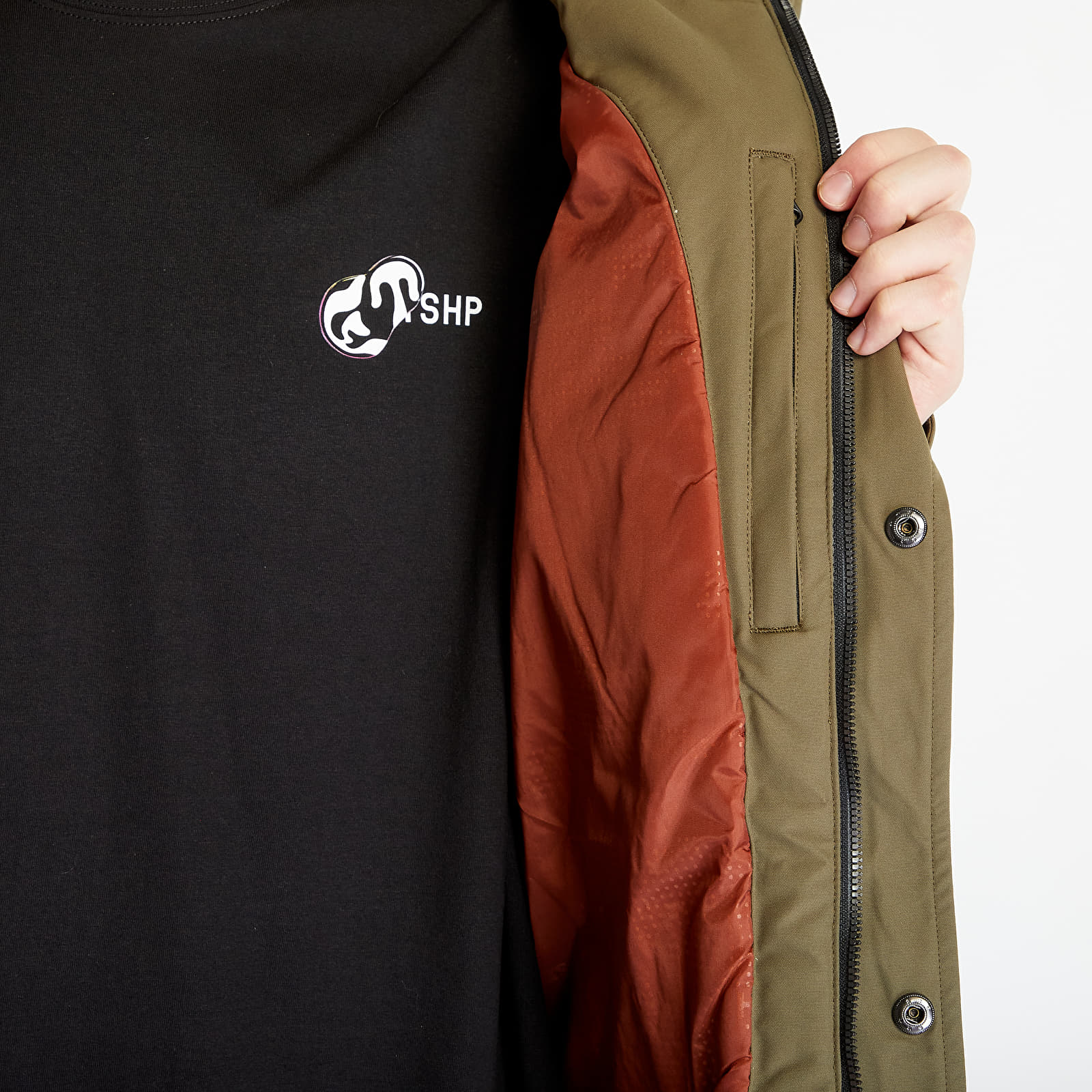 Jacken Horsefeathers Griffen Jacket Dark Olive