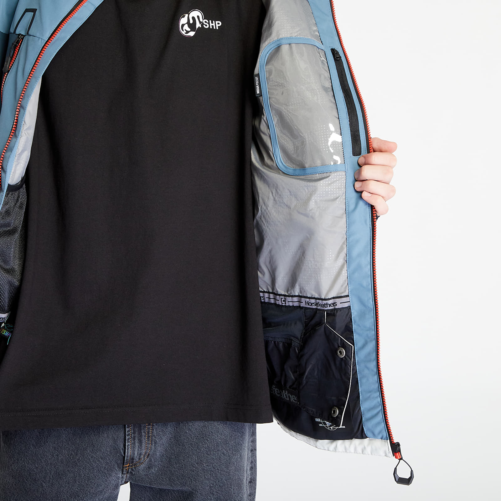 Jacken Horsefeathers Halen II Jacket Blue Mirage