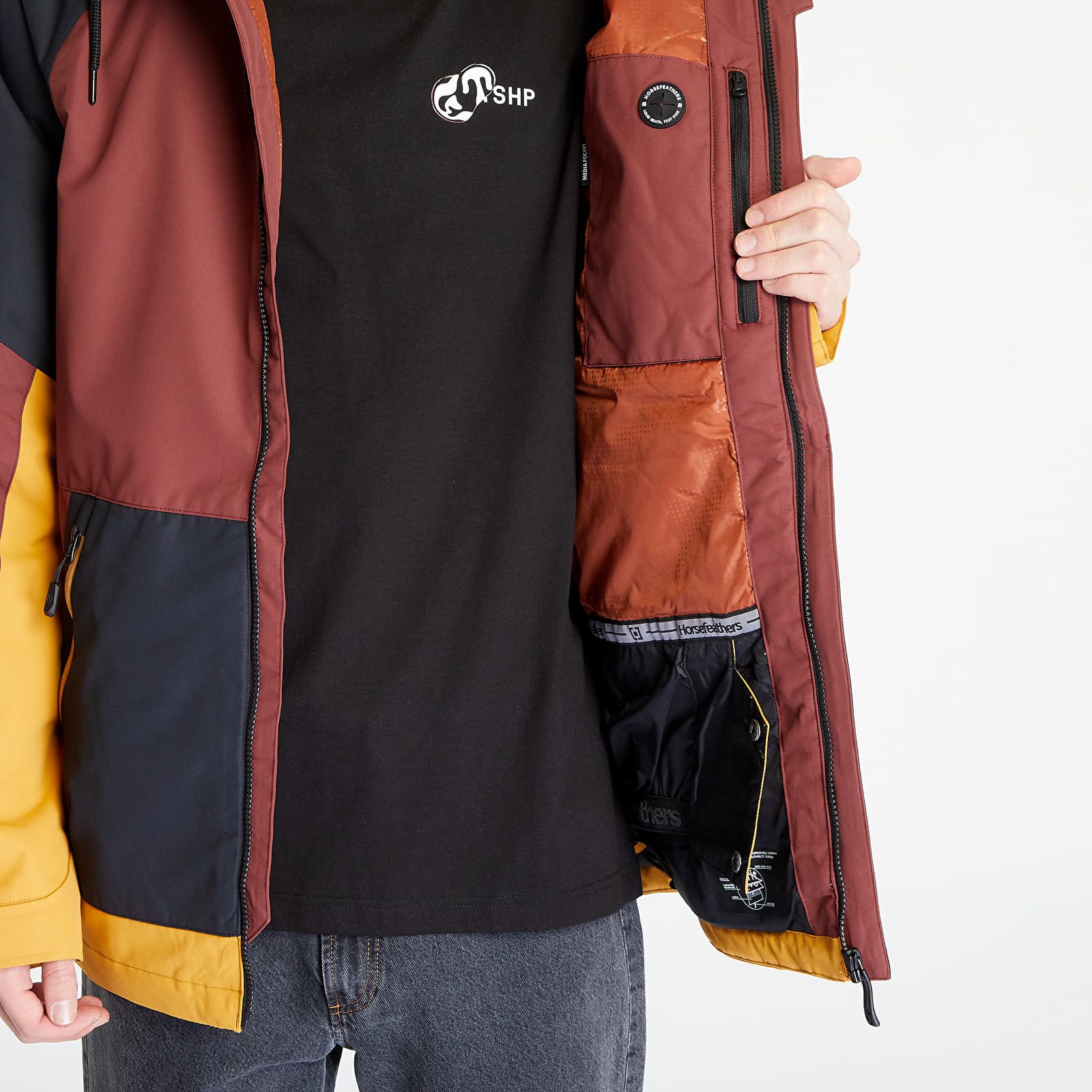 Bundy Horsefeathers Blake Jacket Burgundy