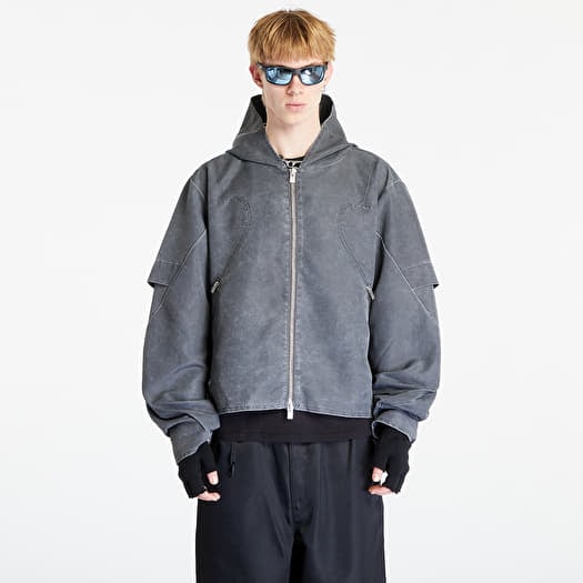 heliot emil technical jaket サイズ48 Jackets HELIOT EMIL Unlinked Technical Jacket Dark Grey