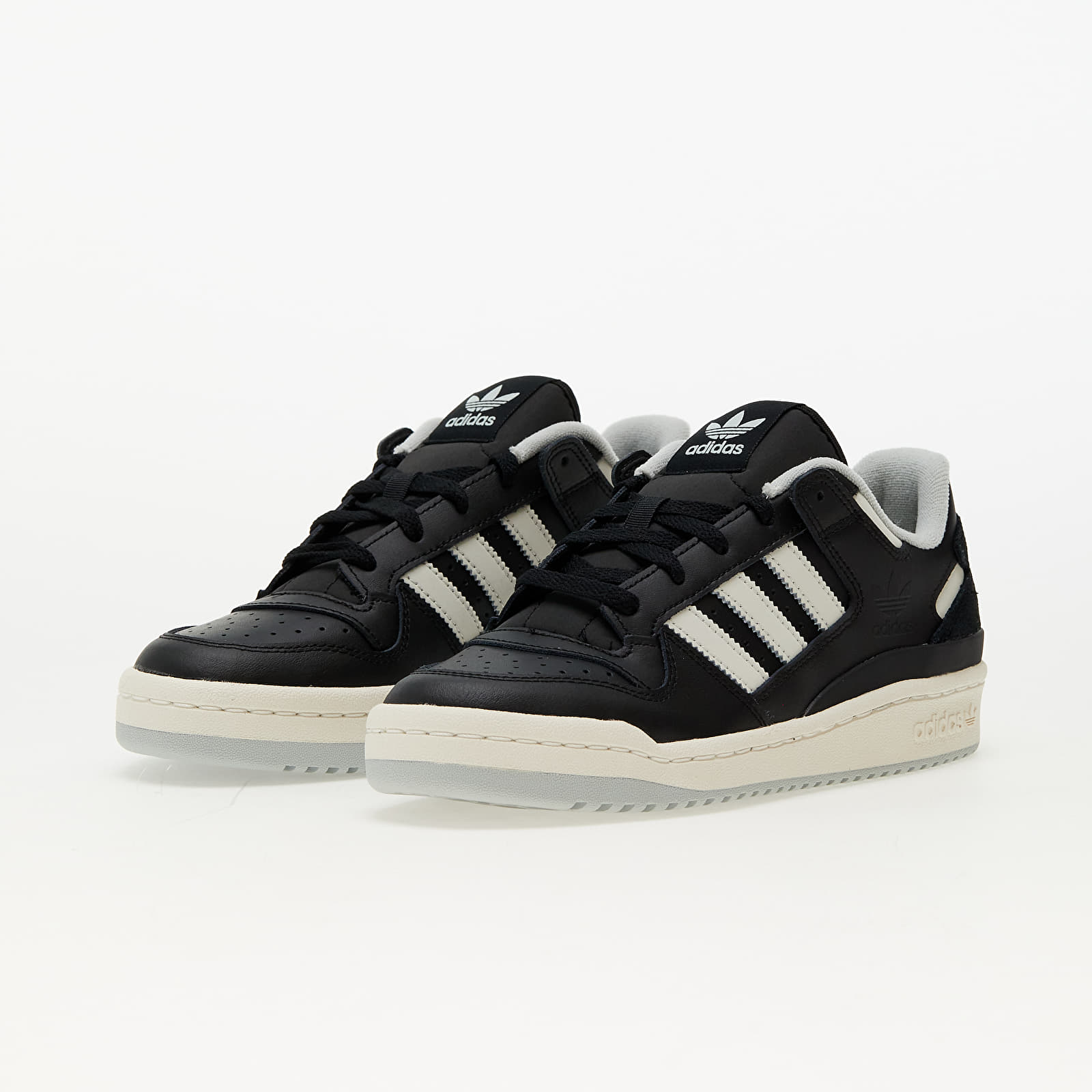 Herenschoenen adidas Forum Low Cl Core Black Orbit Grey Wonder Silver Footshop