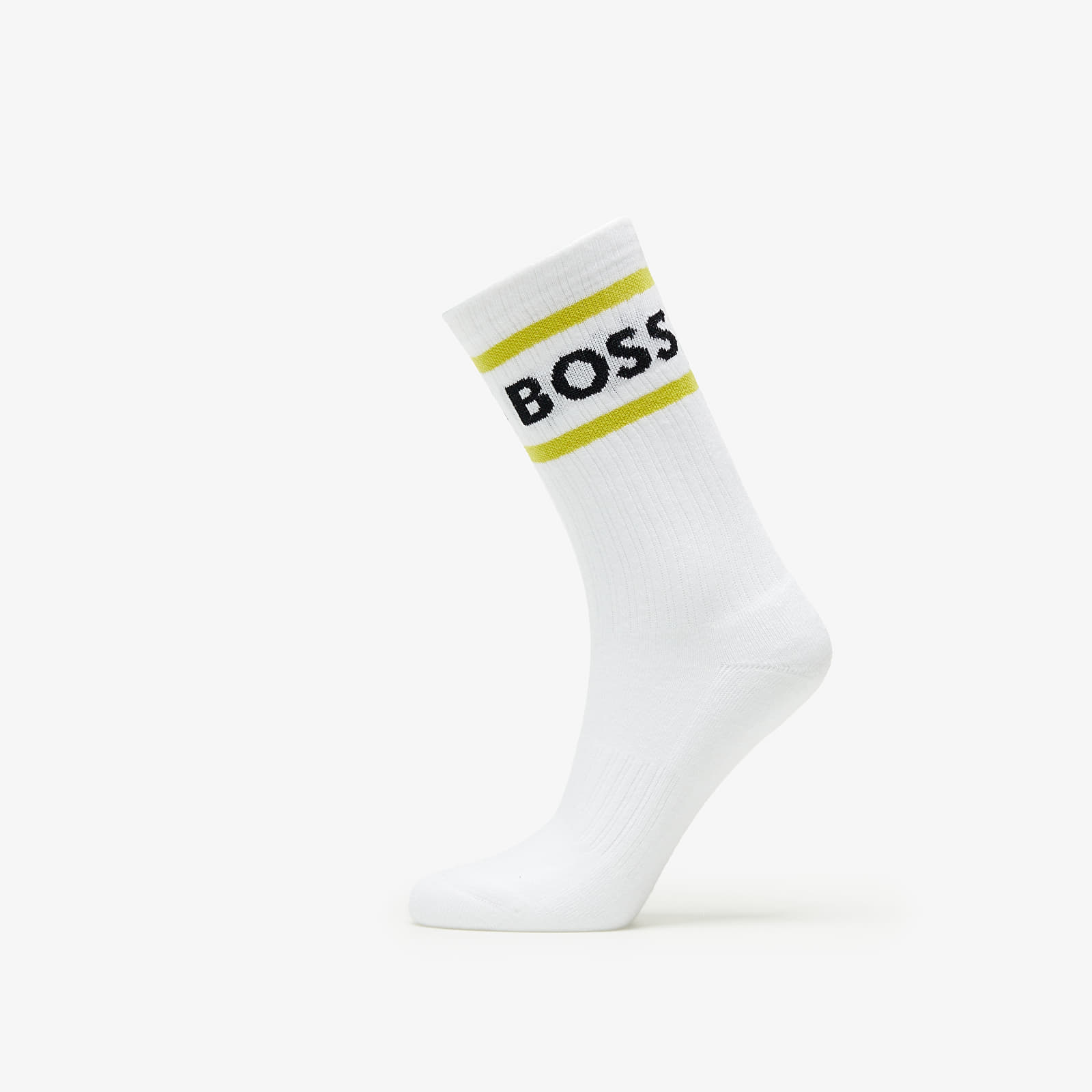 Socks Hugo Boss Rib Stripe Socks 3-Pack White