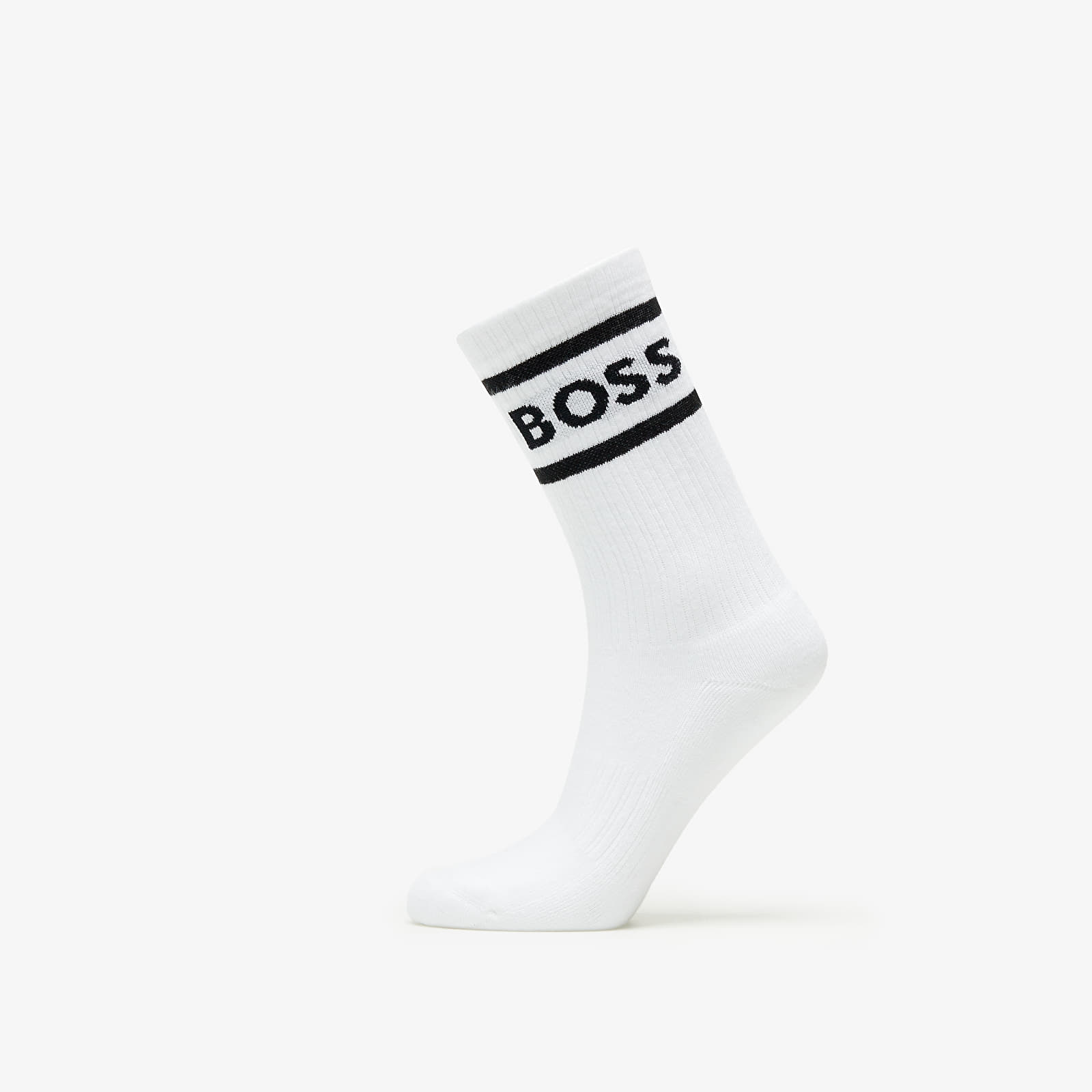 Socks Hugo Boss Rib Stripe Socks 3-Pack White