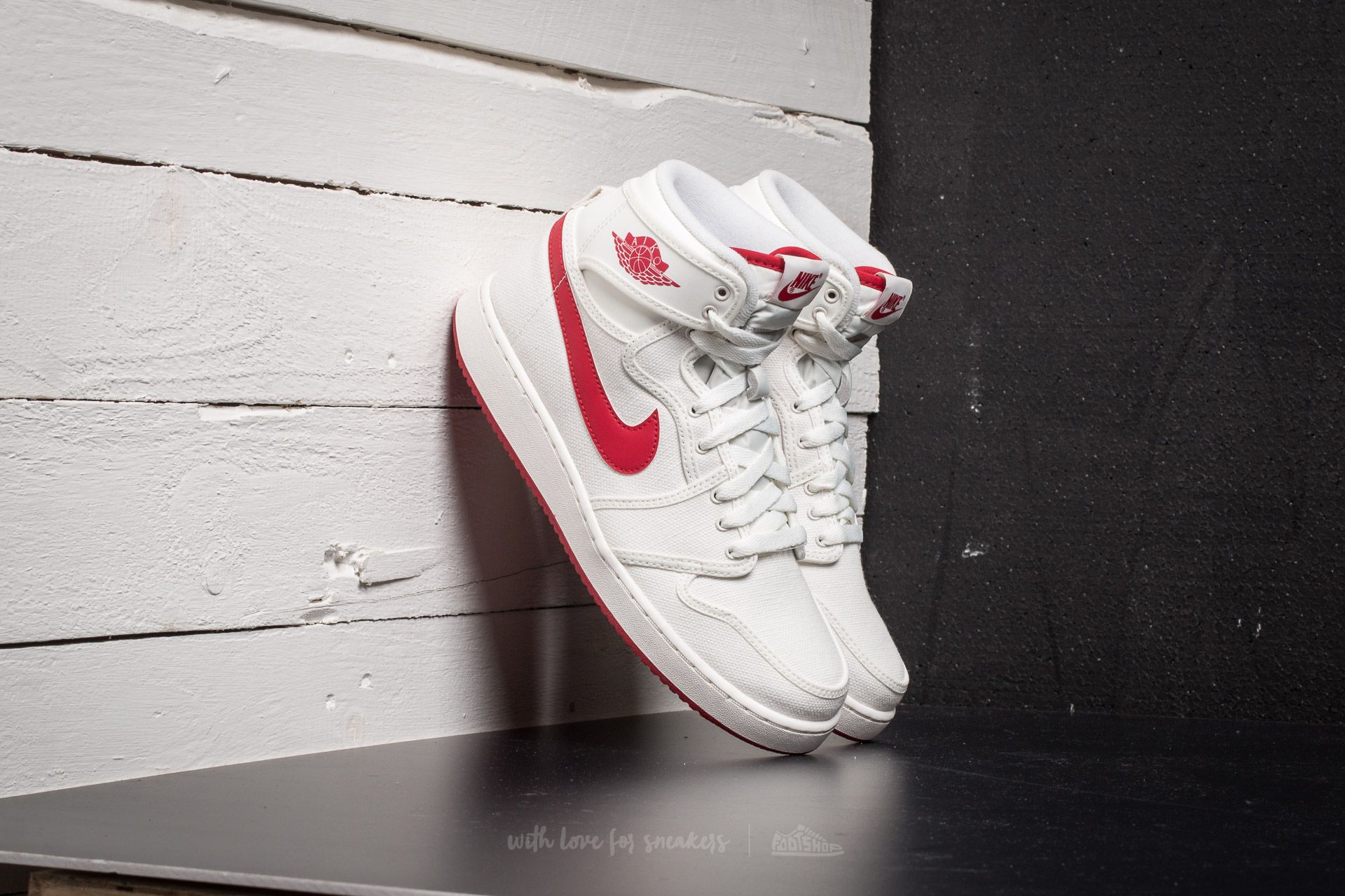 Pánské tenisky a boty Air Jordan 1 KO High OG Sail/ Varsity Red