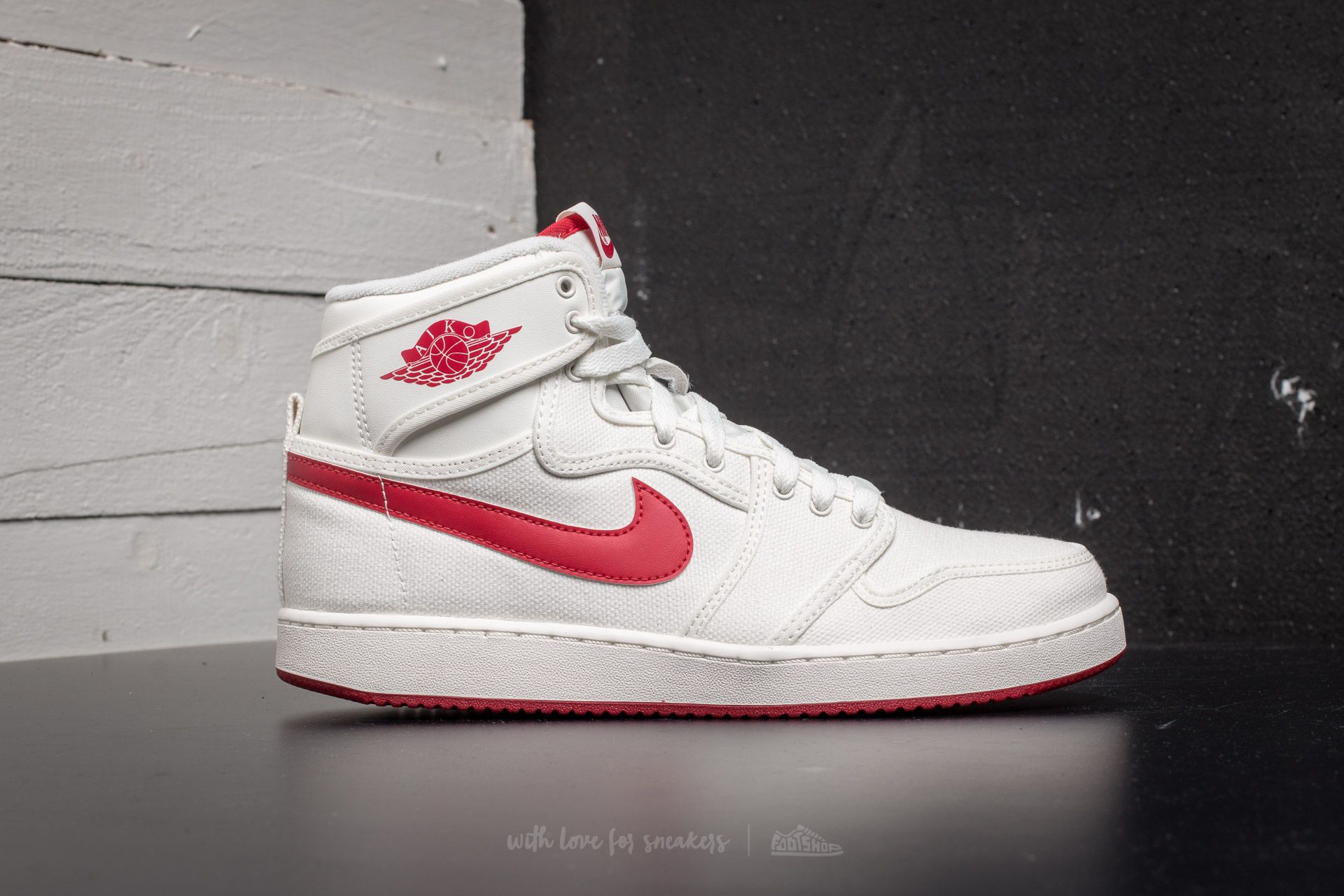 Pánské tenisky a boty Air Jordan 1 KO High OG Sail/ Varsity Red