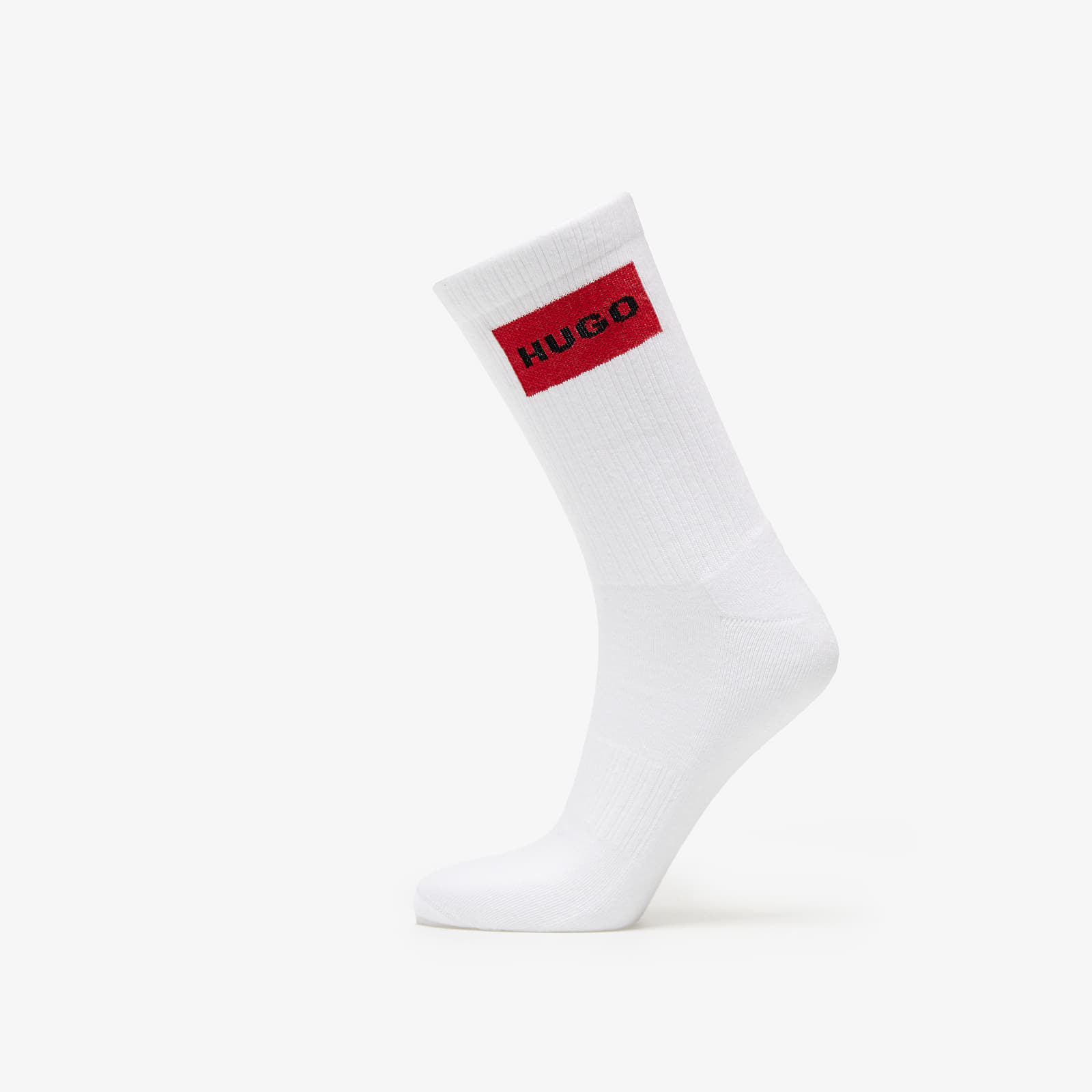 Șosete Hugo Boss Logo Quarter 2-Pack Socks White