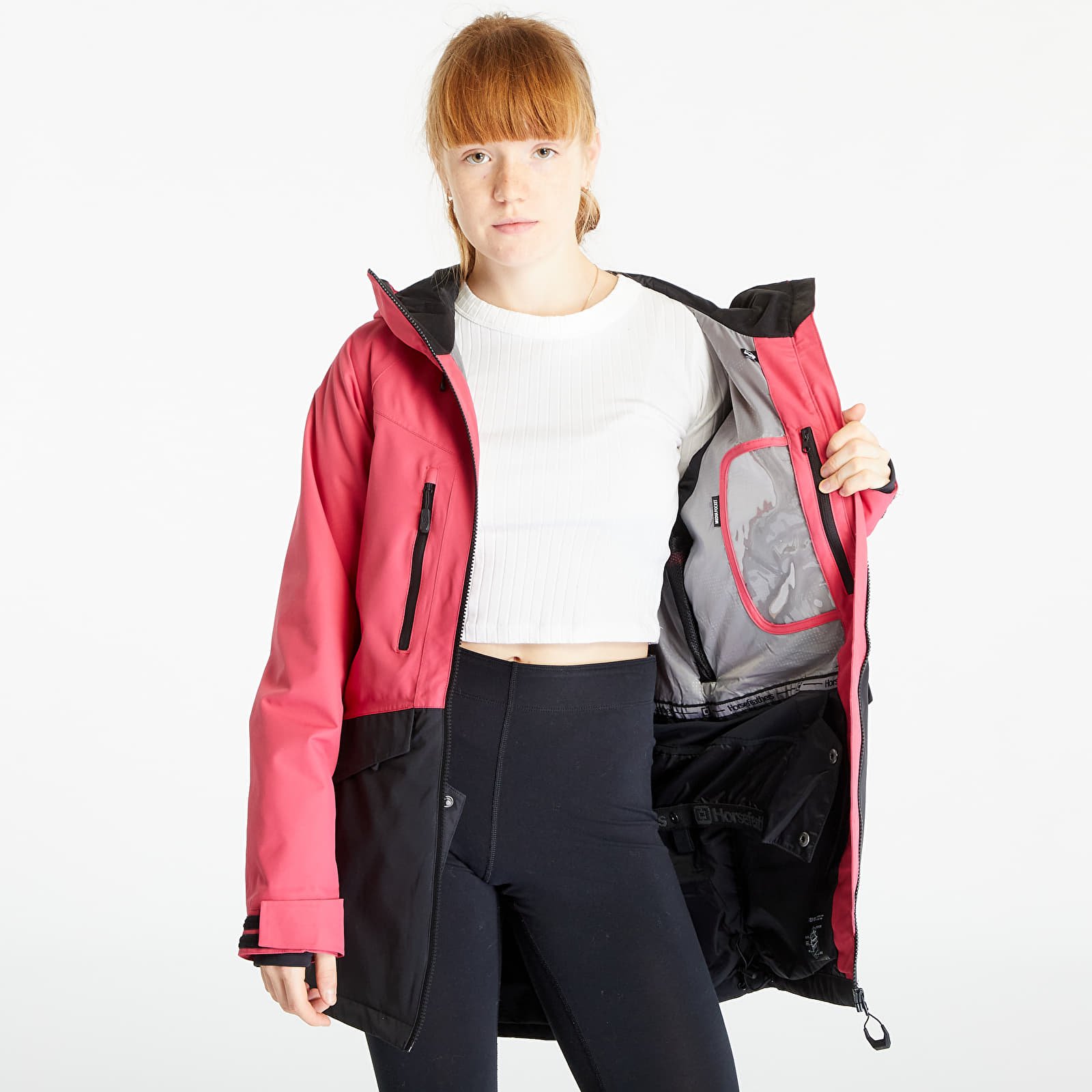 Kurtki Horsefeathers Larra II Jacket Raspberry