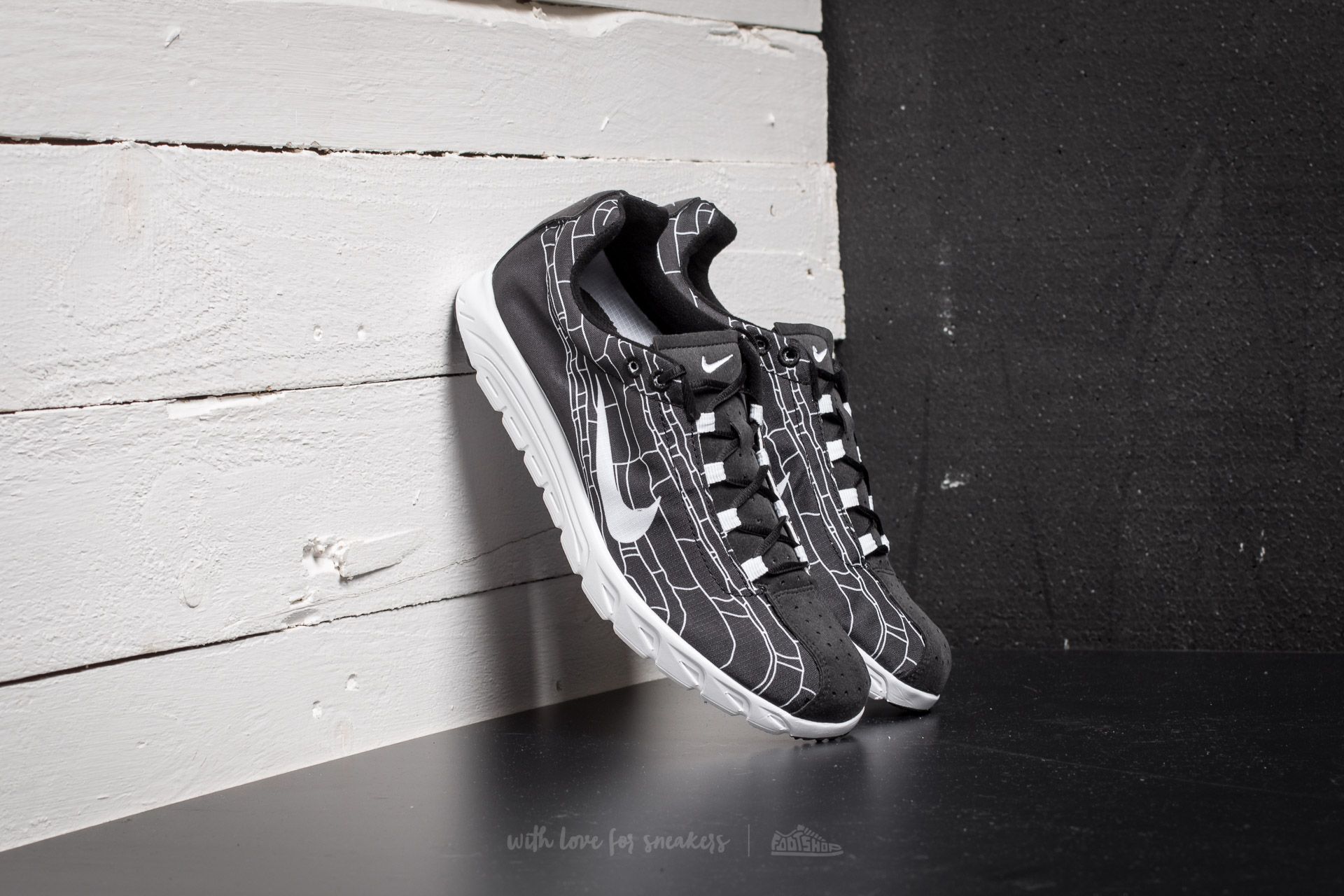 Sapatos de homem Nike Mayfly Black/ White
