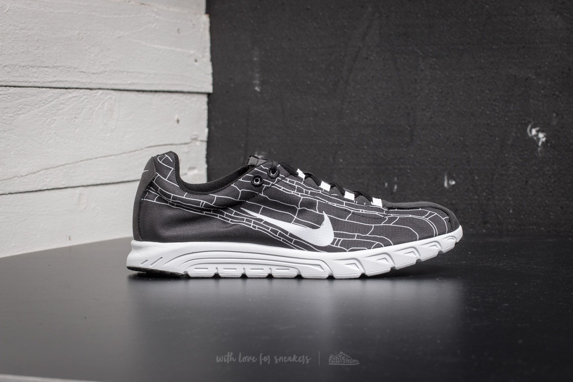Sapatos de homem Nike Mayfly Black/ White