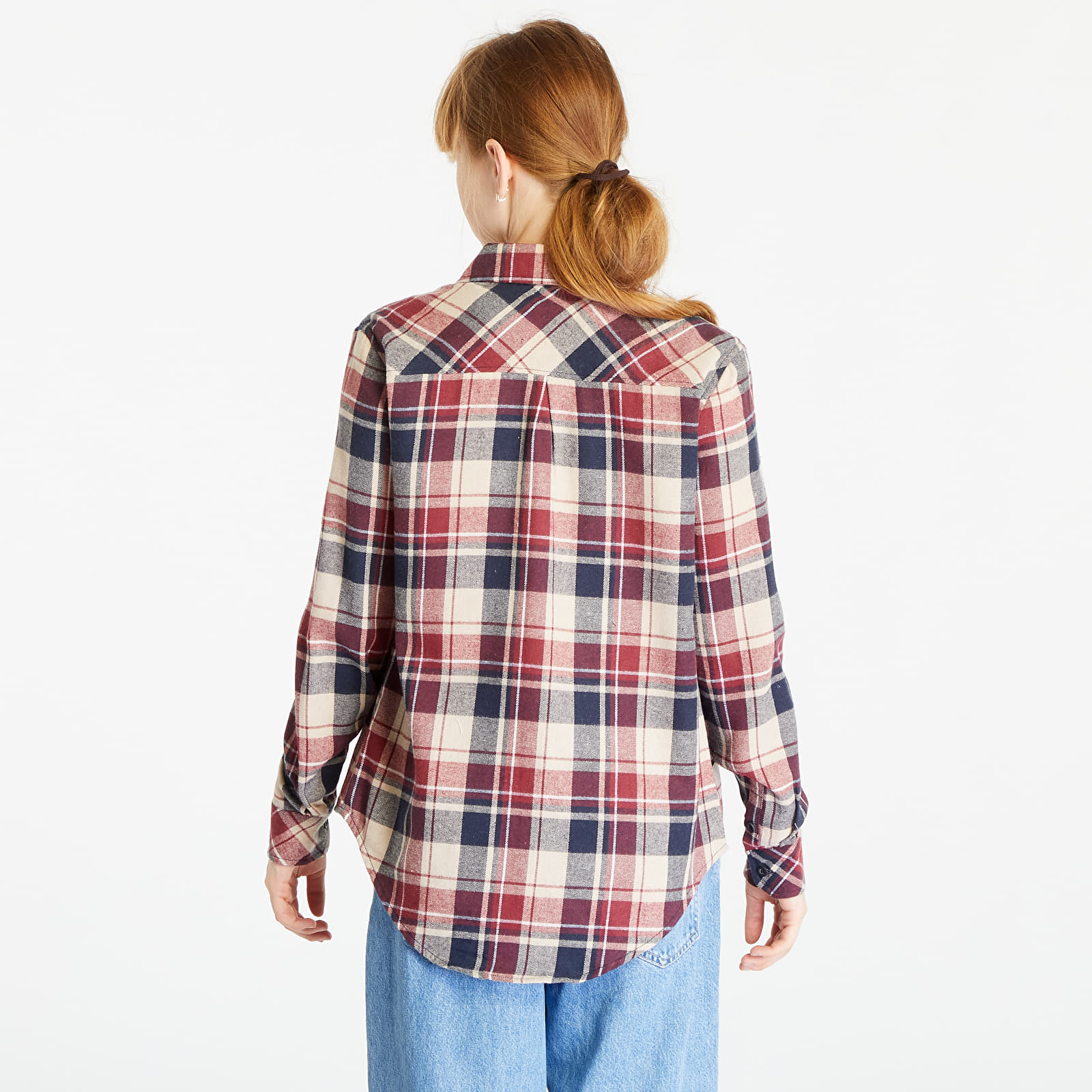 Koszule Horsefeathers Karla Shirt Wineberry