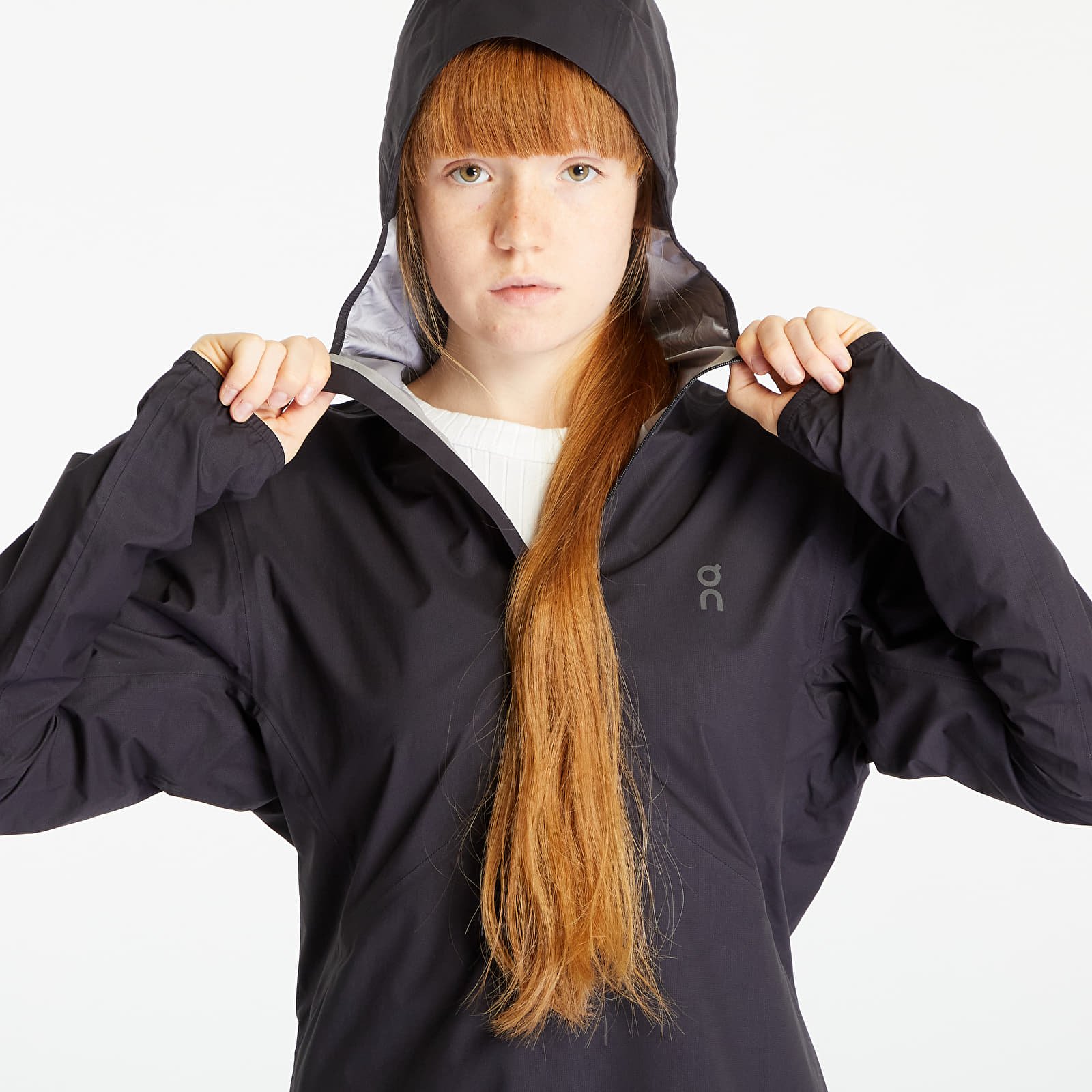 Jacken On Waterproof Anorak Black