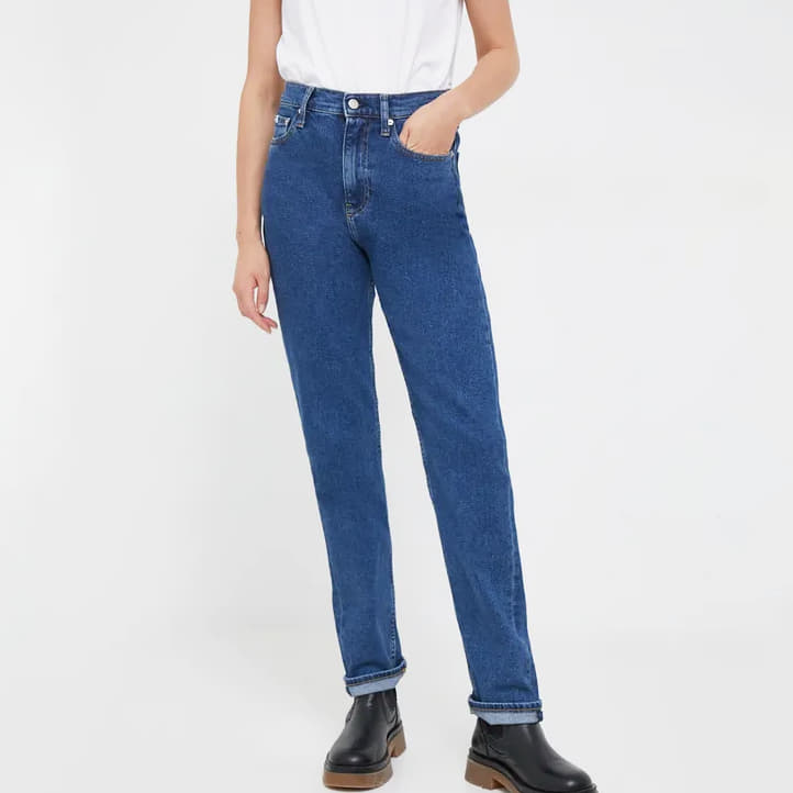 Levně Calvin Klein Jeans Authentic Slim Straight Blue