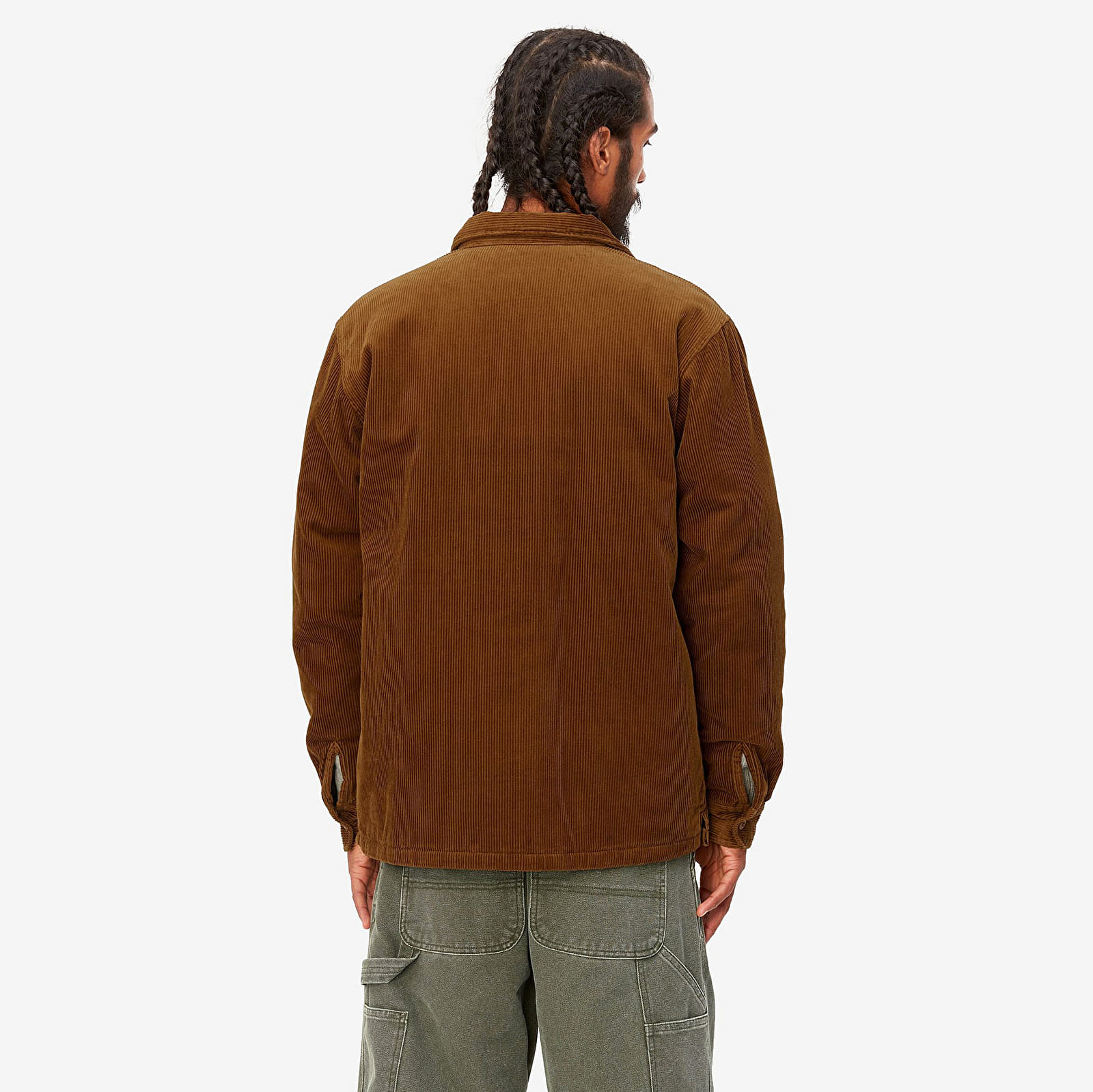 Jackets Carhartt WIP Whitsome Shirt Jac Deep H Brown
