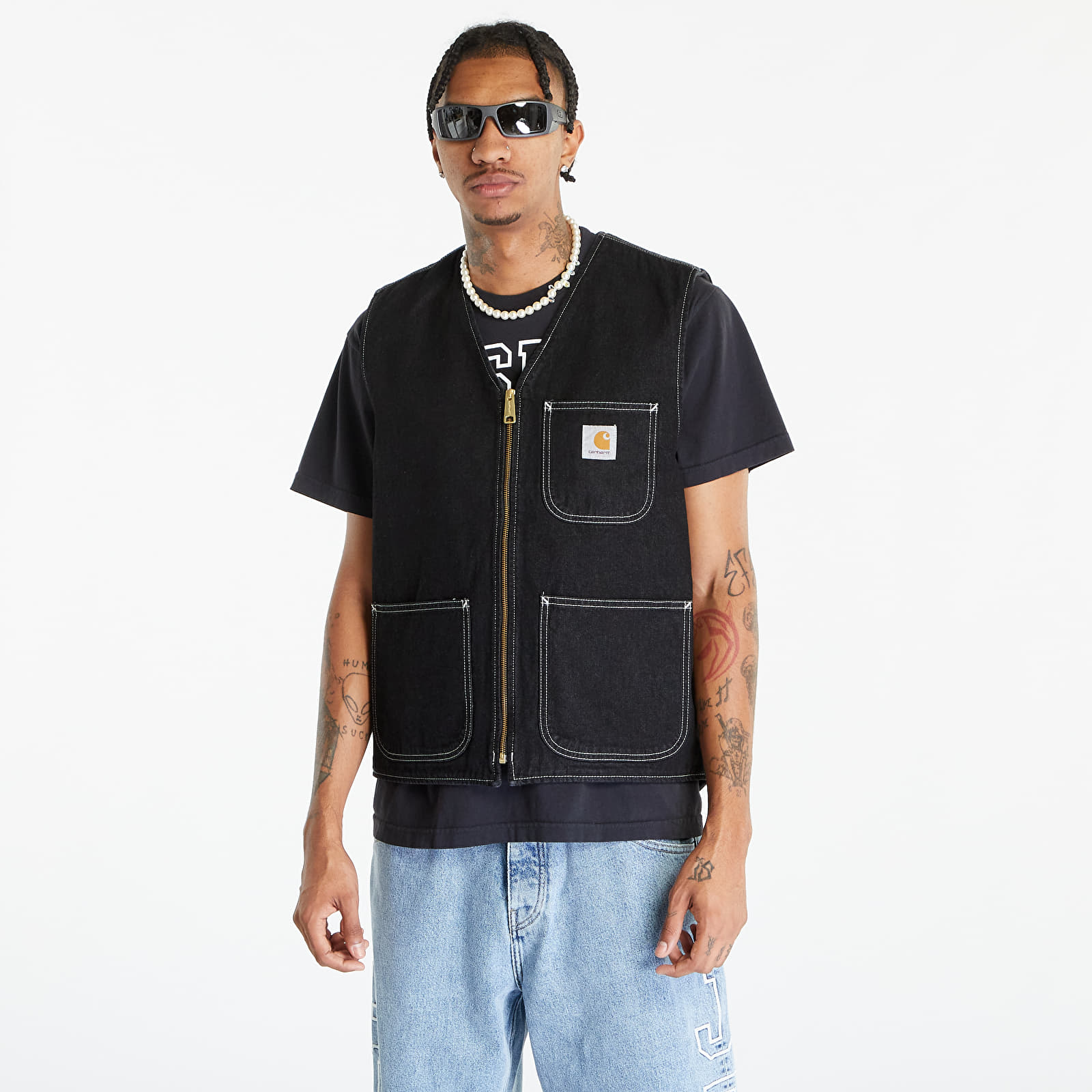 Chore Carhartt WIP Vest in bluestonewashed for men – TITUS
