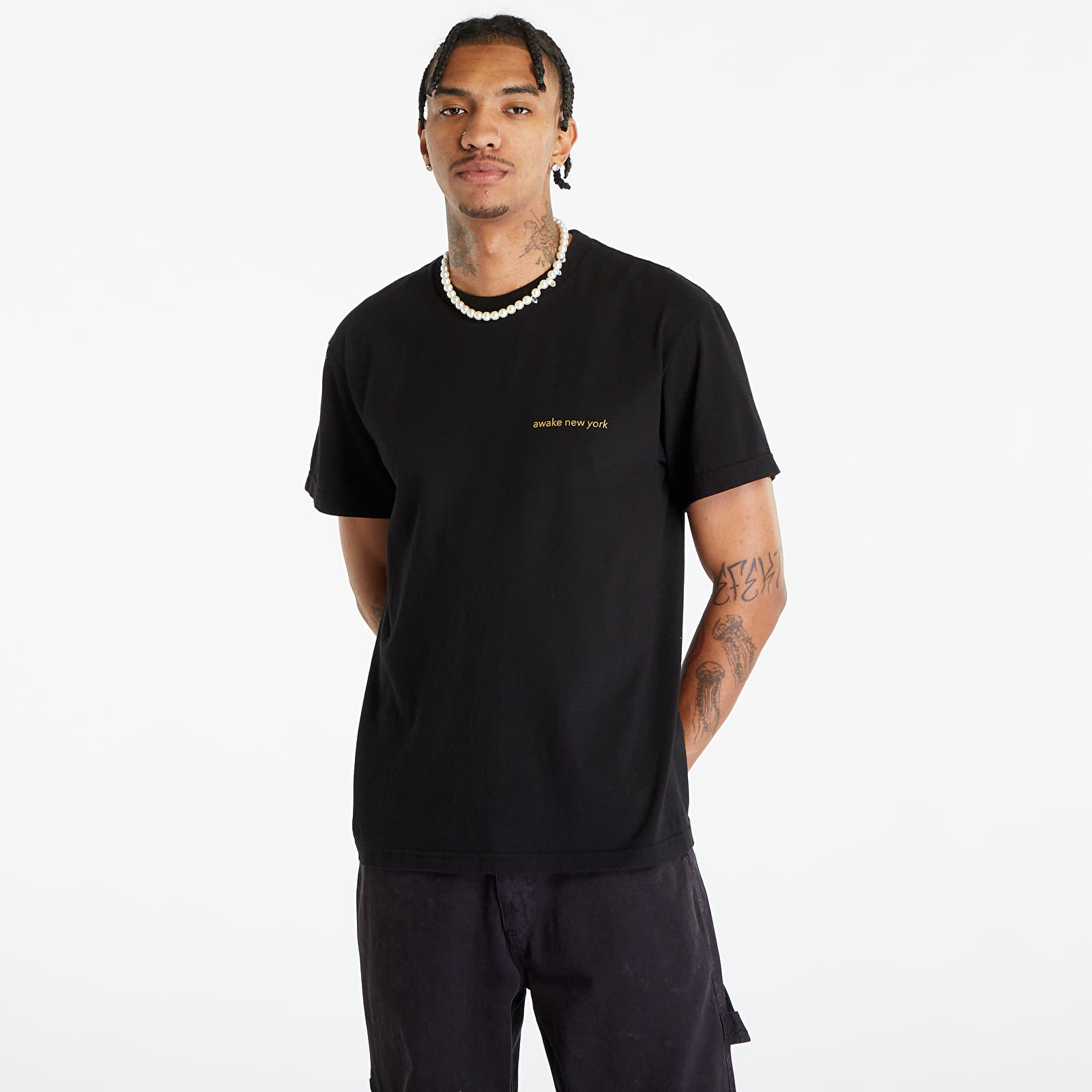 Tricouri  Awake NY City Tee Black