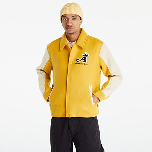 AWAKE New York コーチジャケット XL 黄色　からし色　イエロー Awake NY Yellow Crown Jacket Awake NY