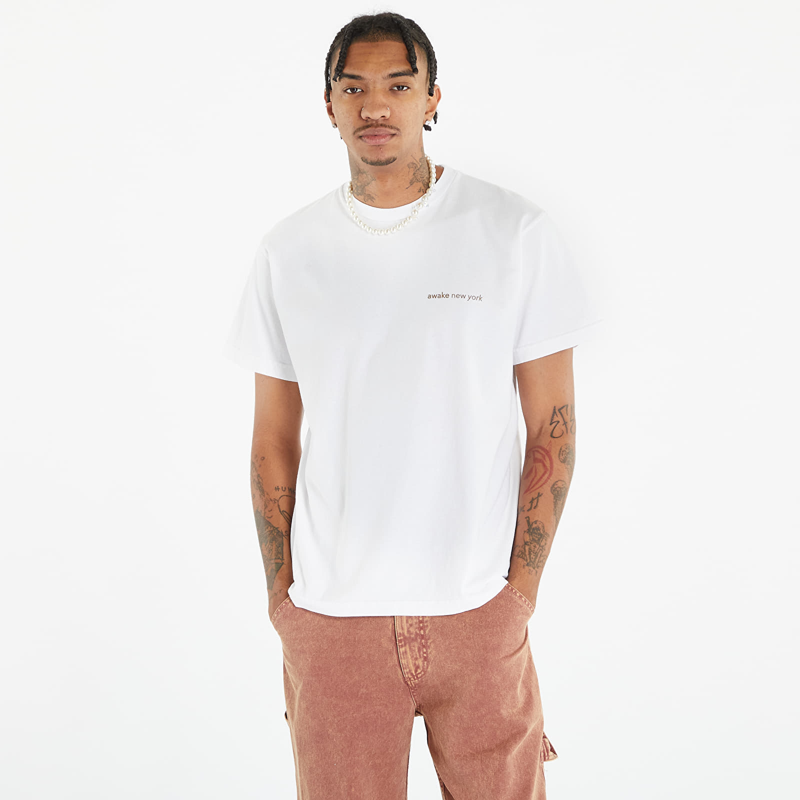 T-shirts Awake NY City Tee White