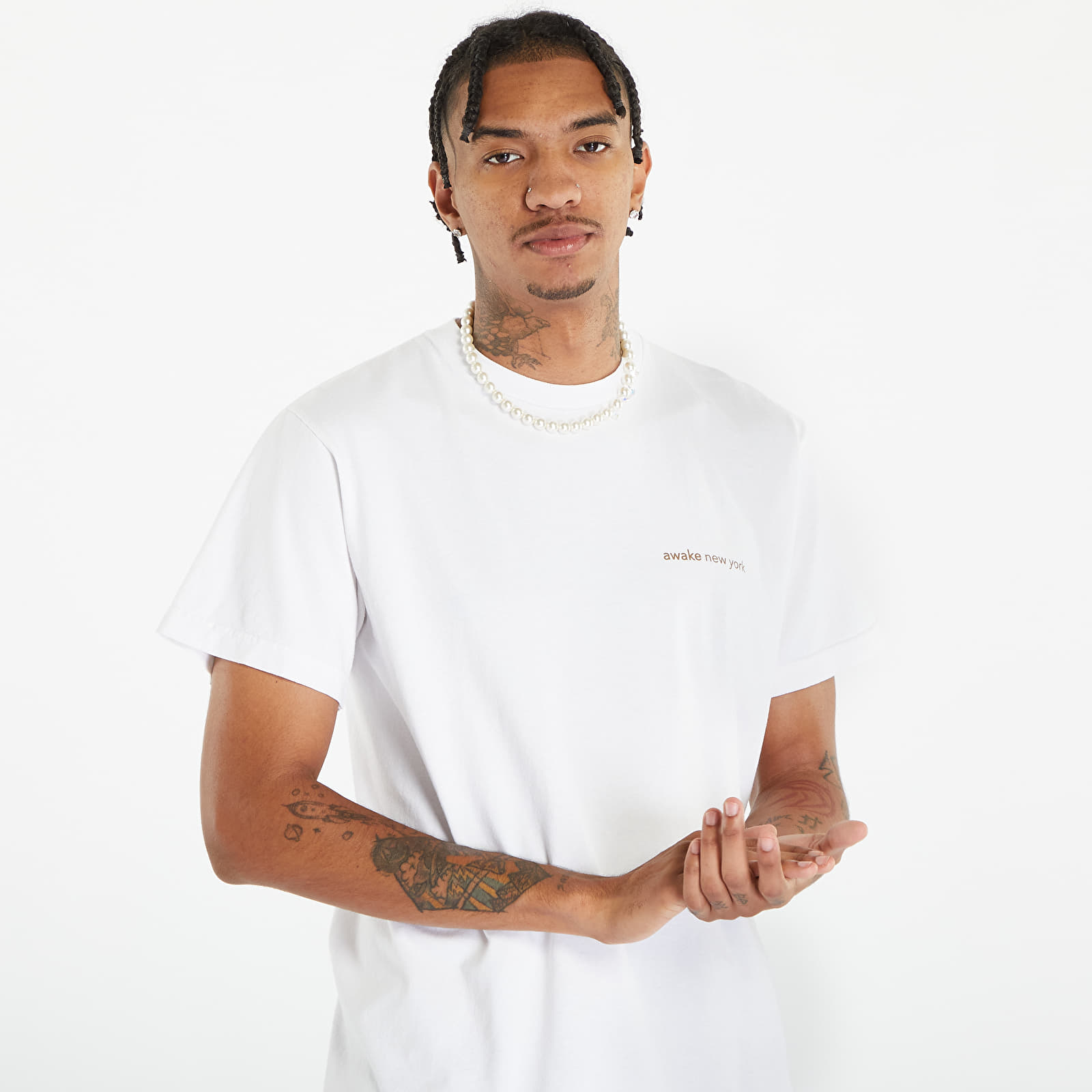 T-shirts Awake NY City Tee White